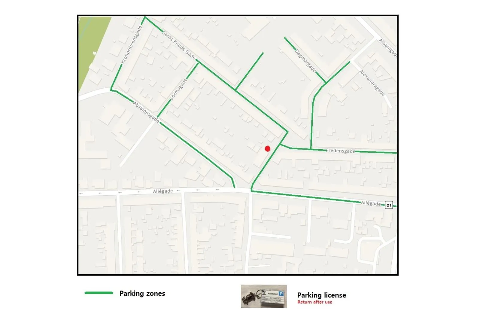 Parking in City House