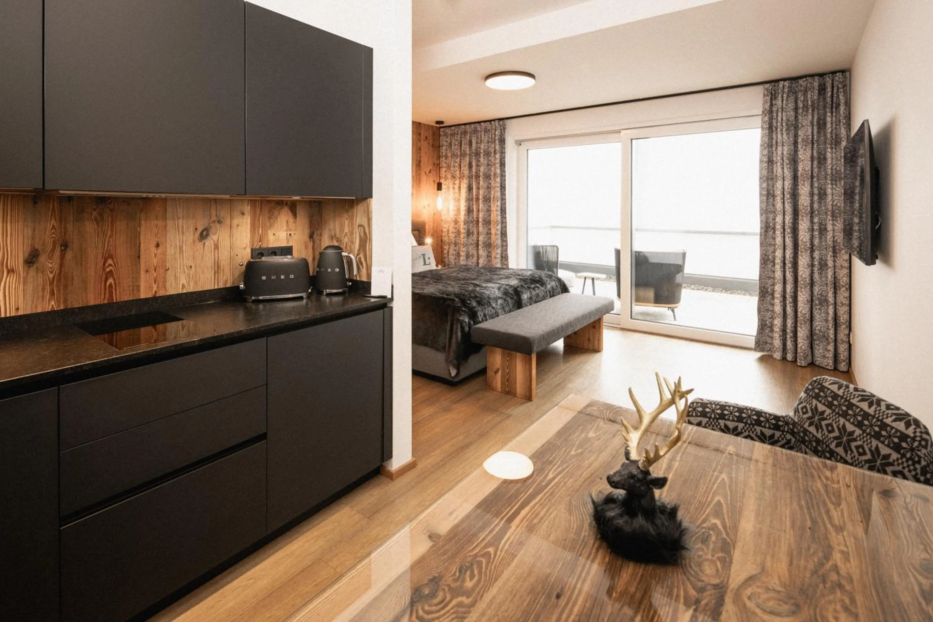 Bed in Das Liftplatzl