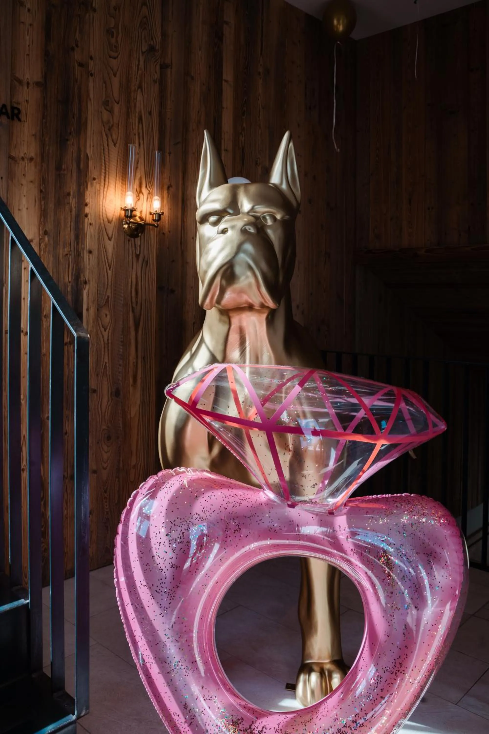 Decorative detail in Das Liftplatzl