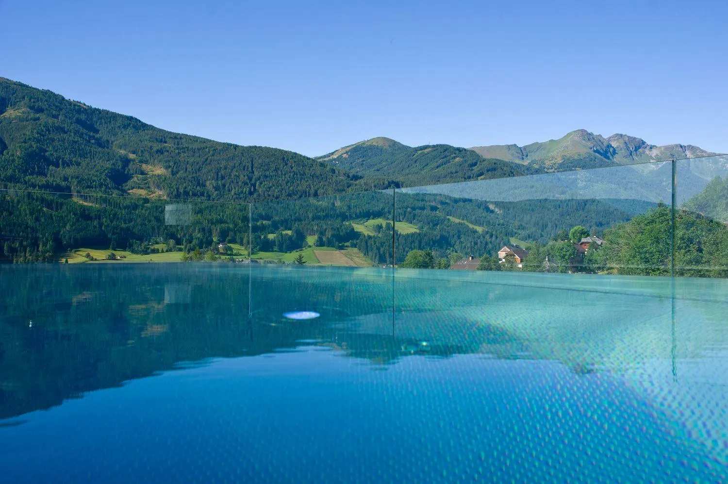 Swimming pool in Das Liftplatzl