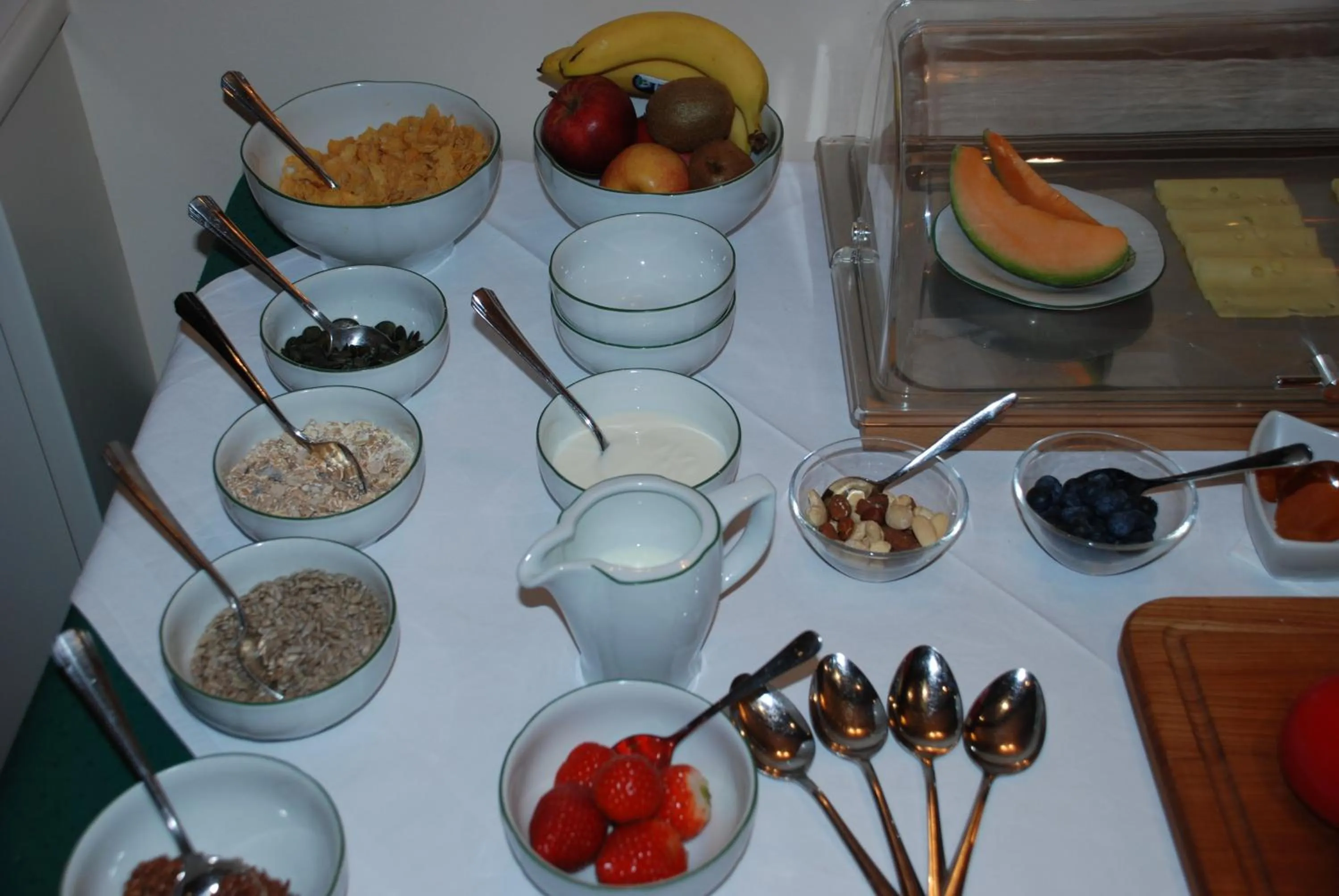 Food and drinks in Landhaus Brieger