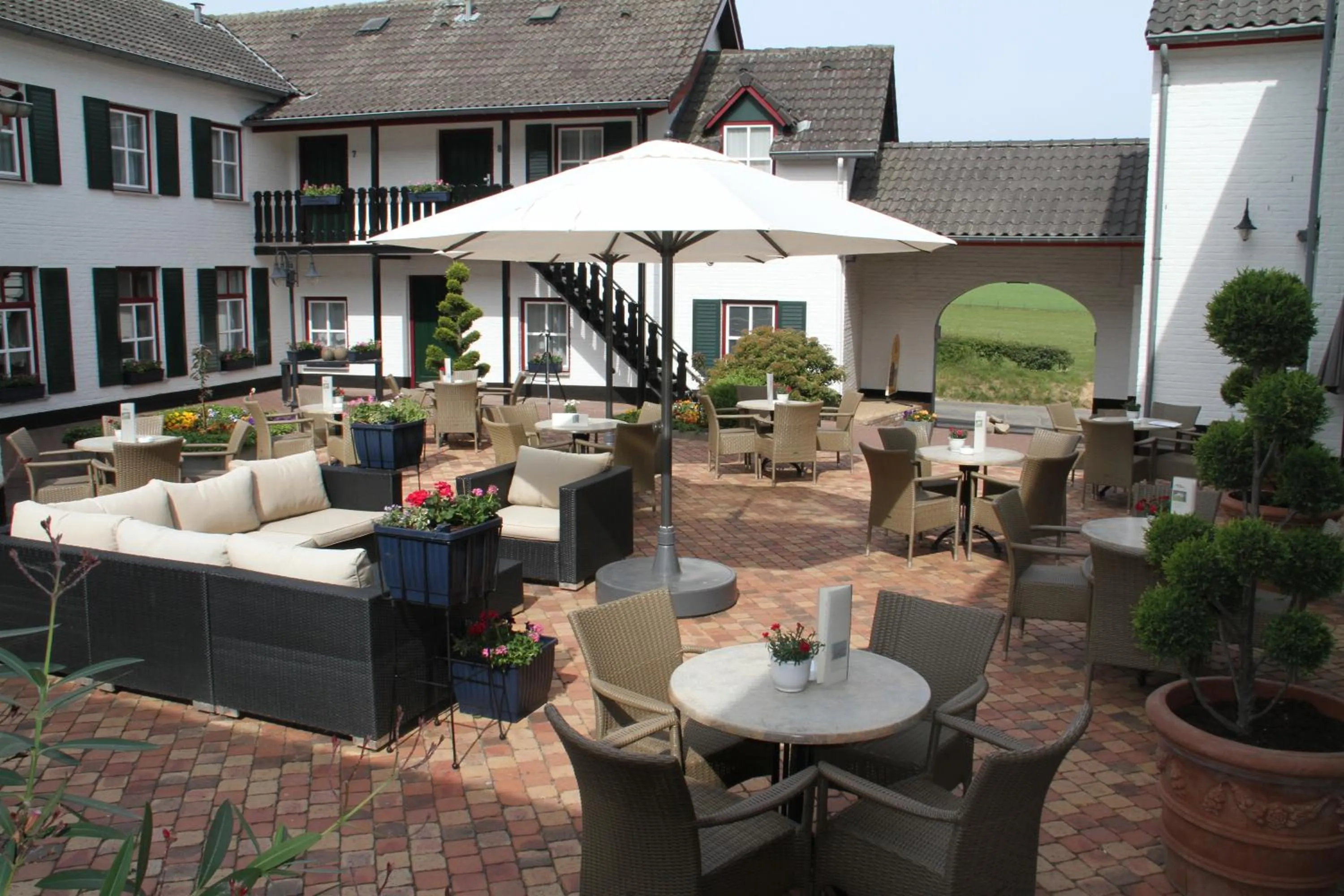 Garden in Hotel Gerardushoeve