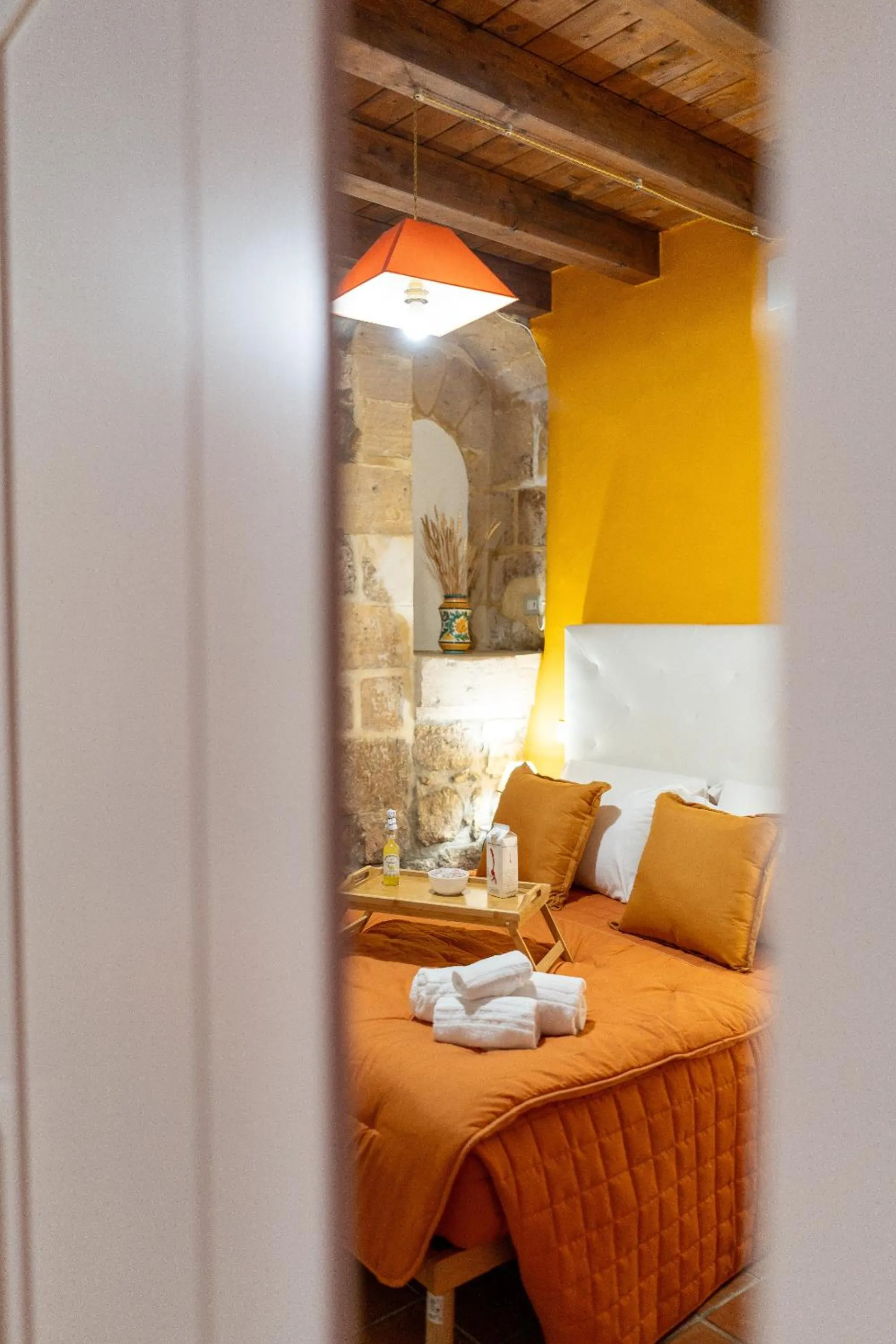 Bedroom, Bed in Elsa d'Ortigia - I TRE ARCHI