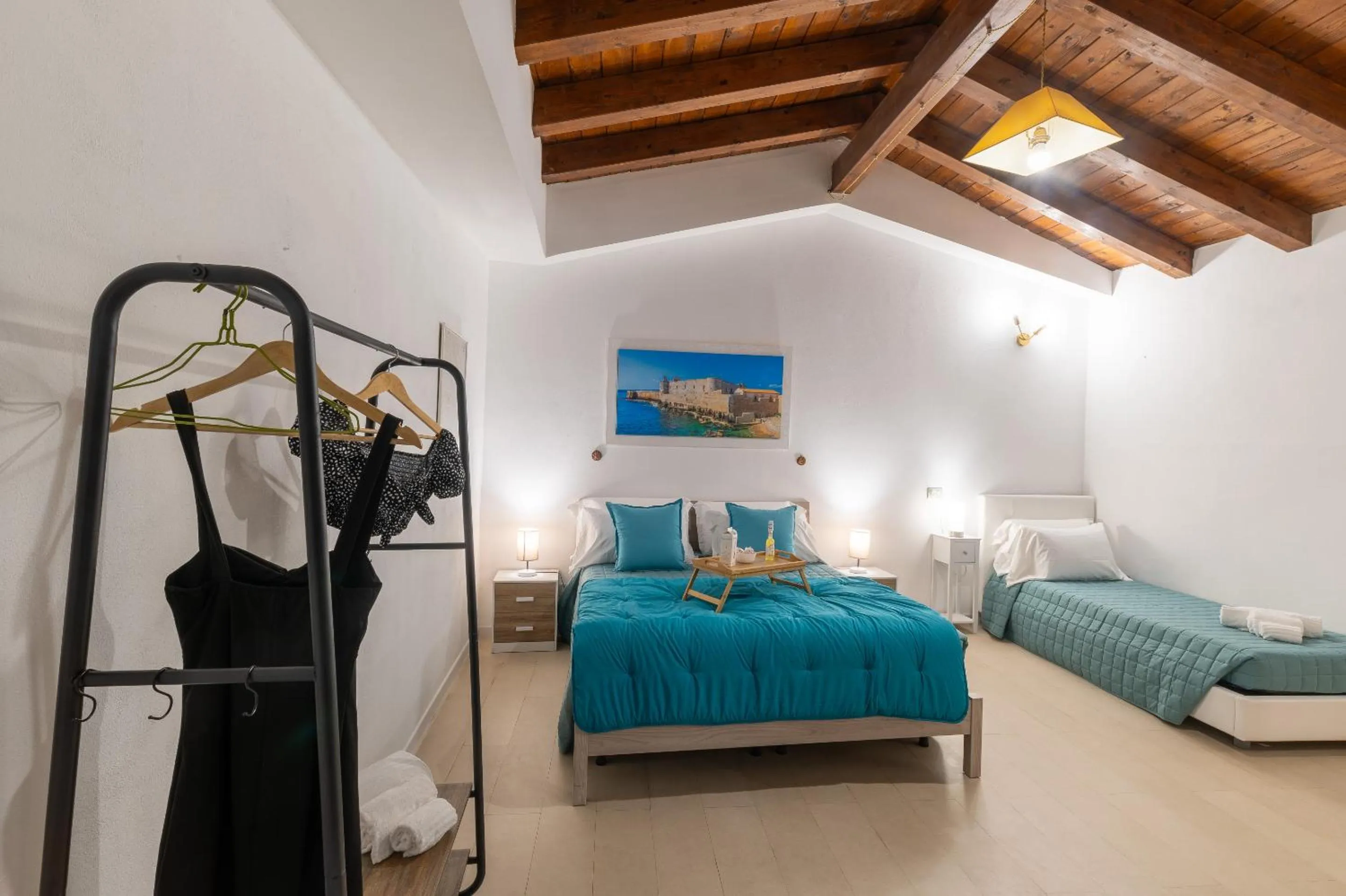 Bedroom, Bed in Elsa d'Ortigia - I TRE ARCHI