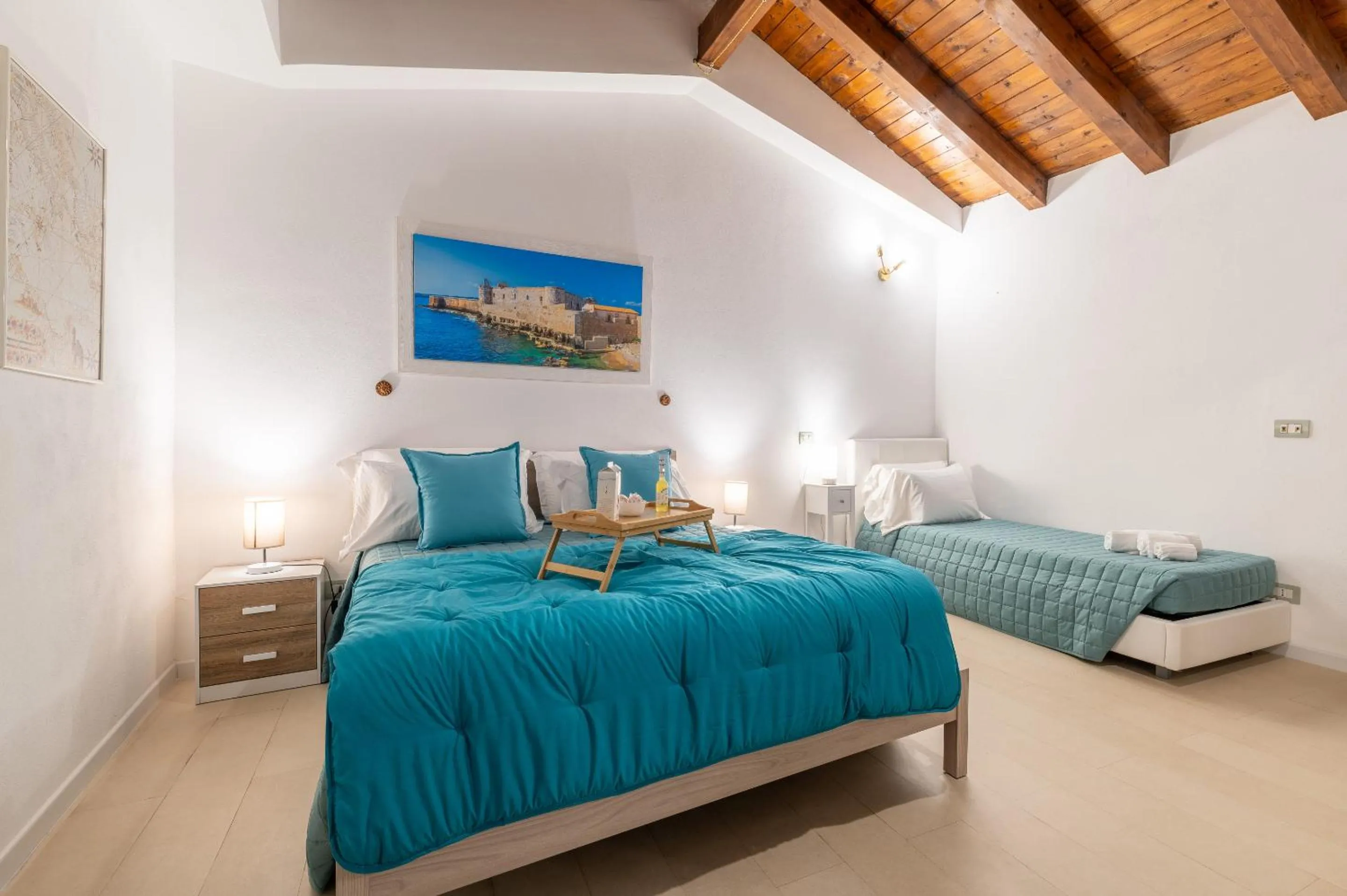 Bedroom, Bed in Elsa d'Ortigia - I TRE ARCHI