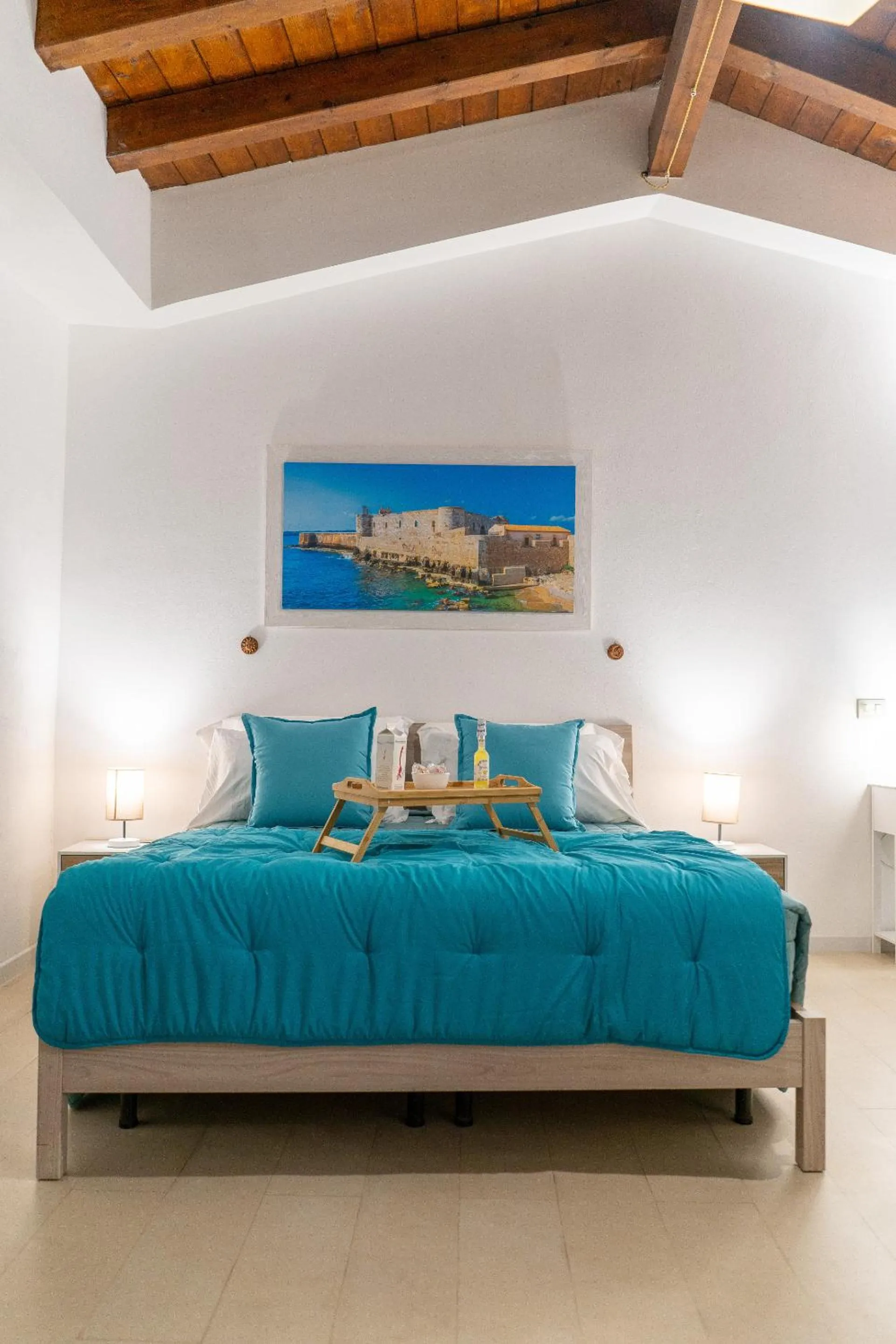 Bedroom, Bed in Elsa d'Ortigia - I TRE ARCHI