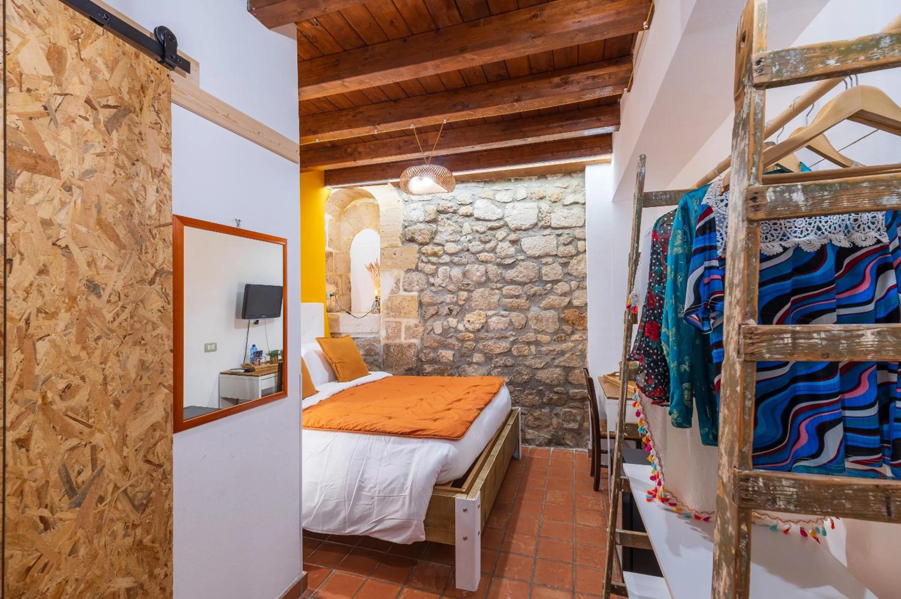 Bedroom, Bed in Elsa d'Ortigia - I TRE ARCHI