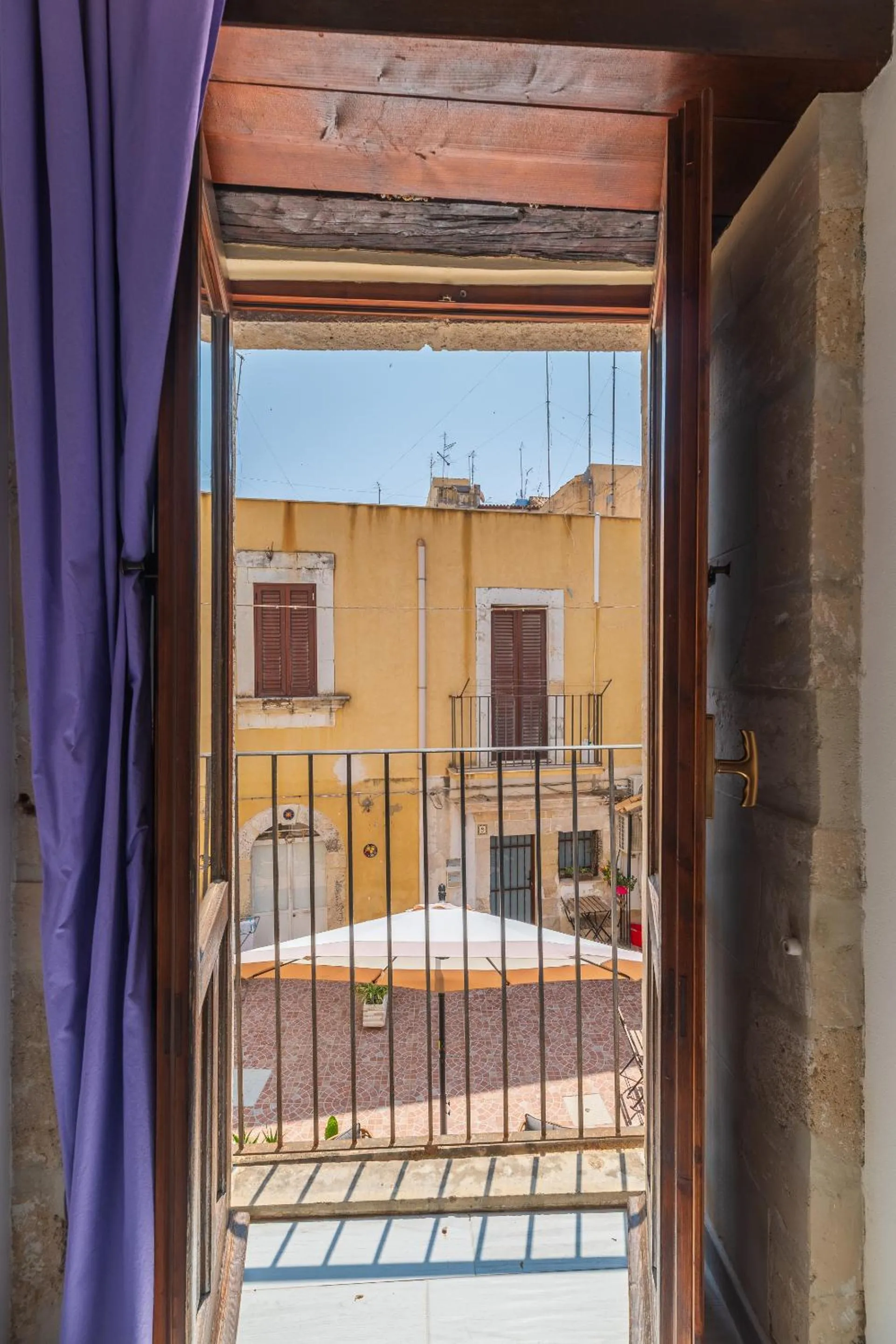Balcony/Terrace in Elsa d'Ortigia - I TRE ARCHI