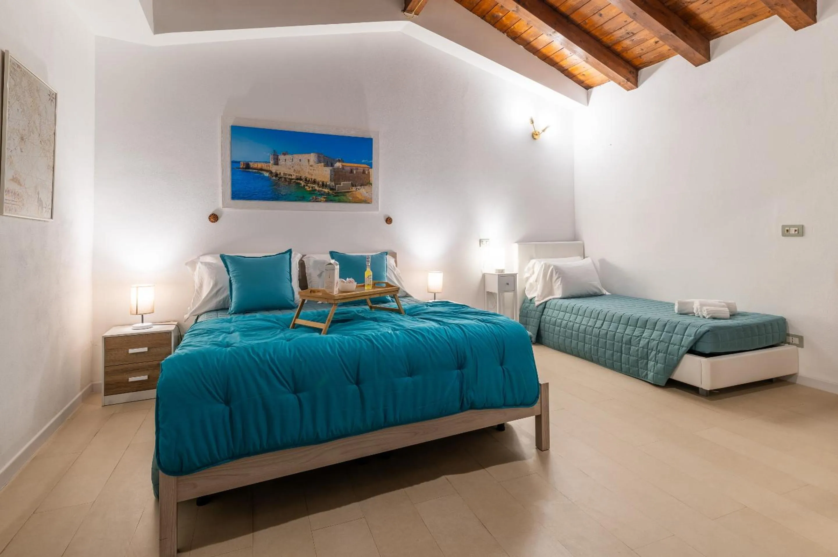 Bedroom, Bed in Elsa d'Ortigia - I TRE ARCHI