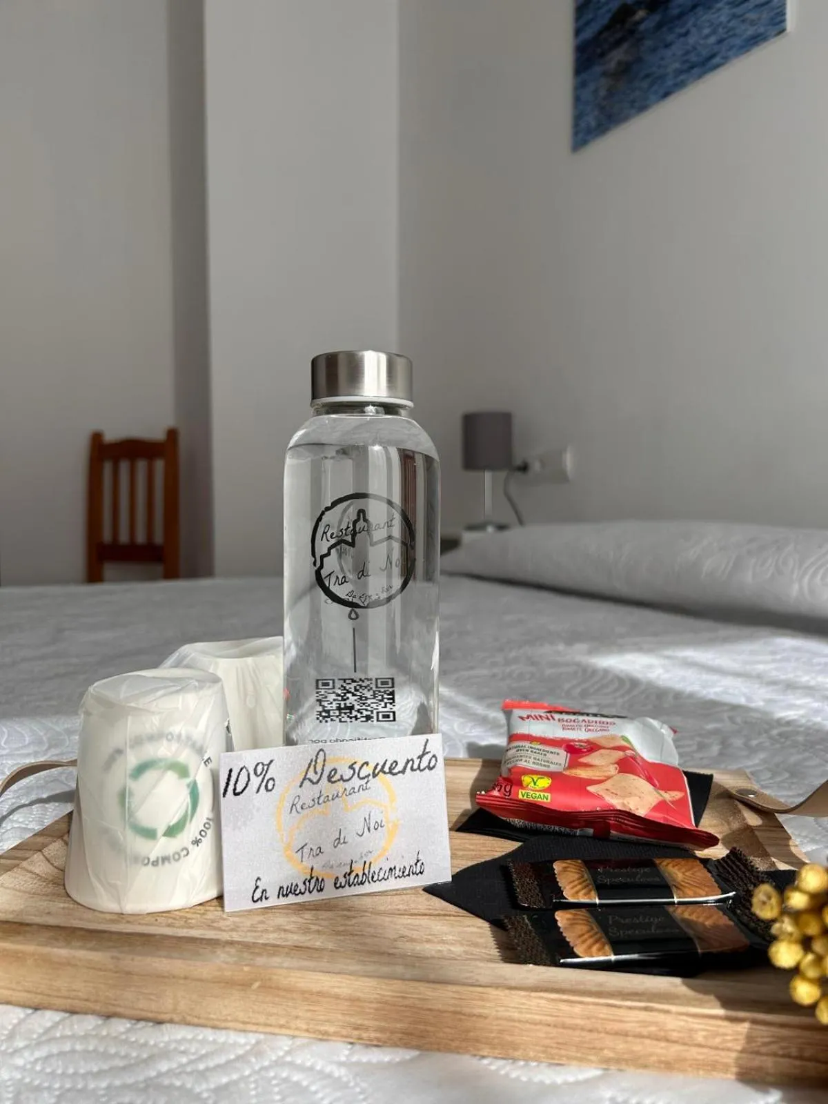 Bed in Hotel Can Pepin