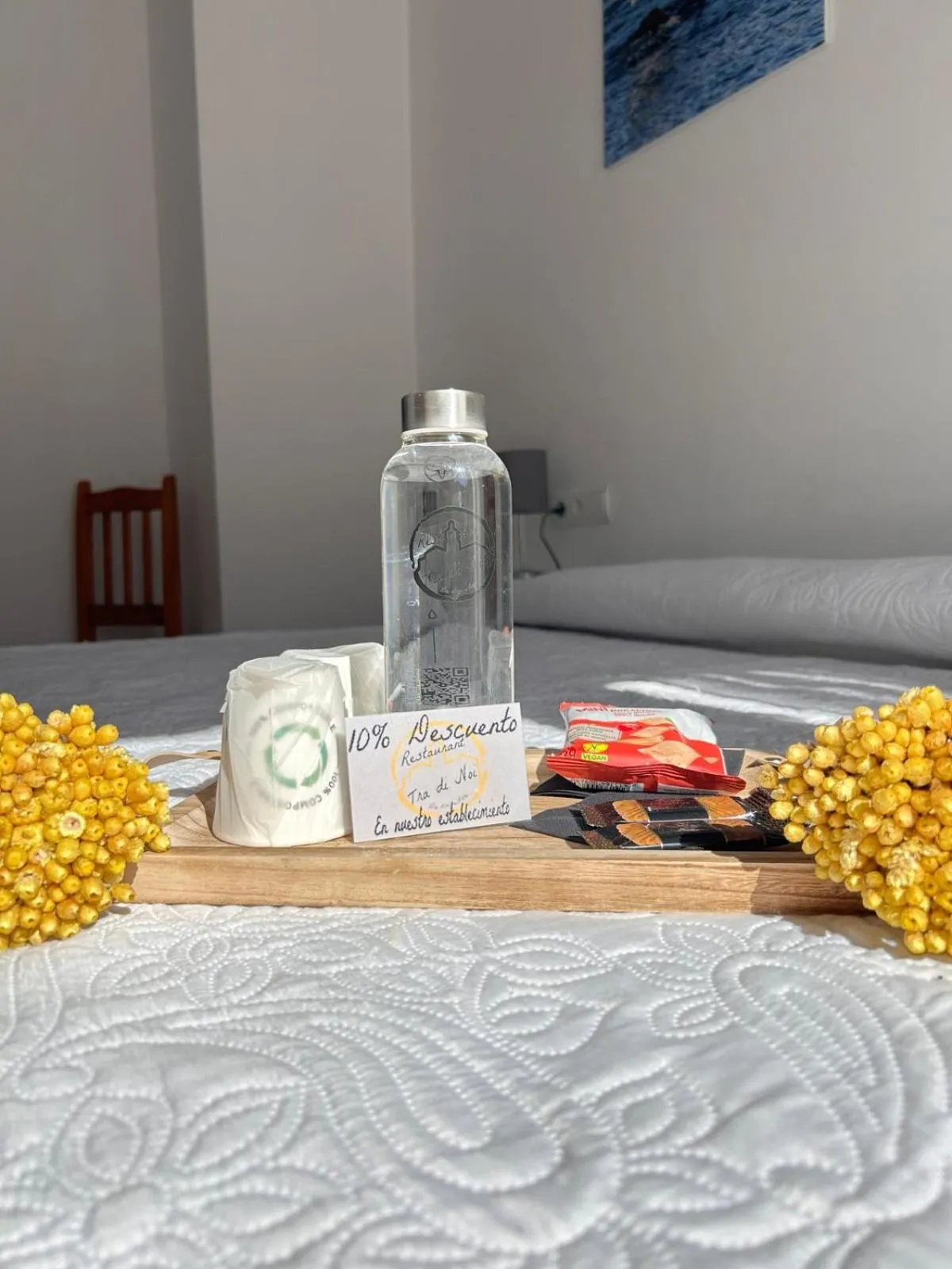 Bed in Hotel Can Pepin