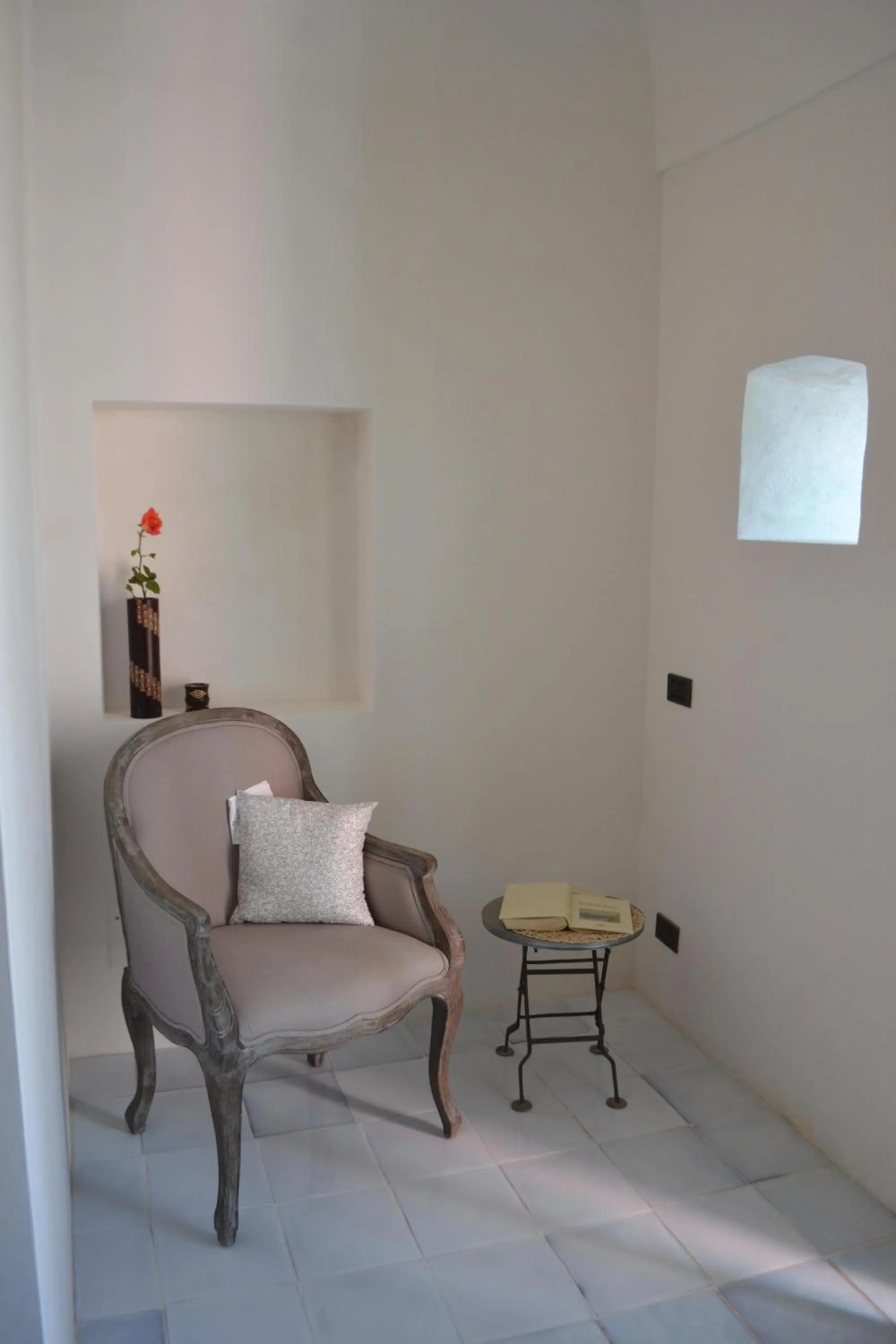 Seating area in Casa Carmela