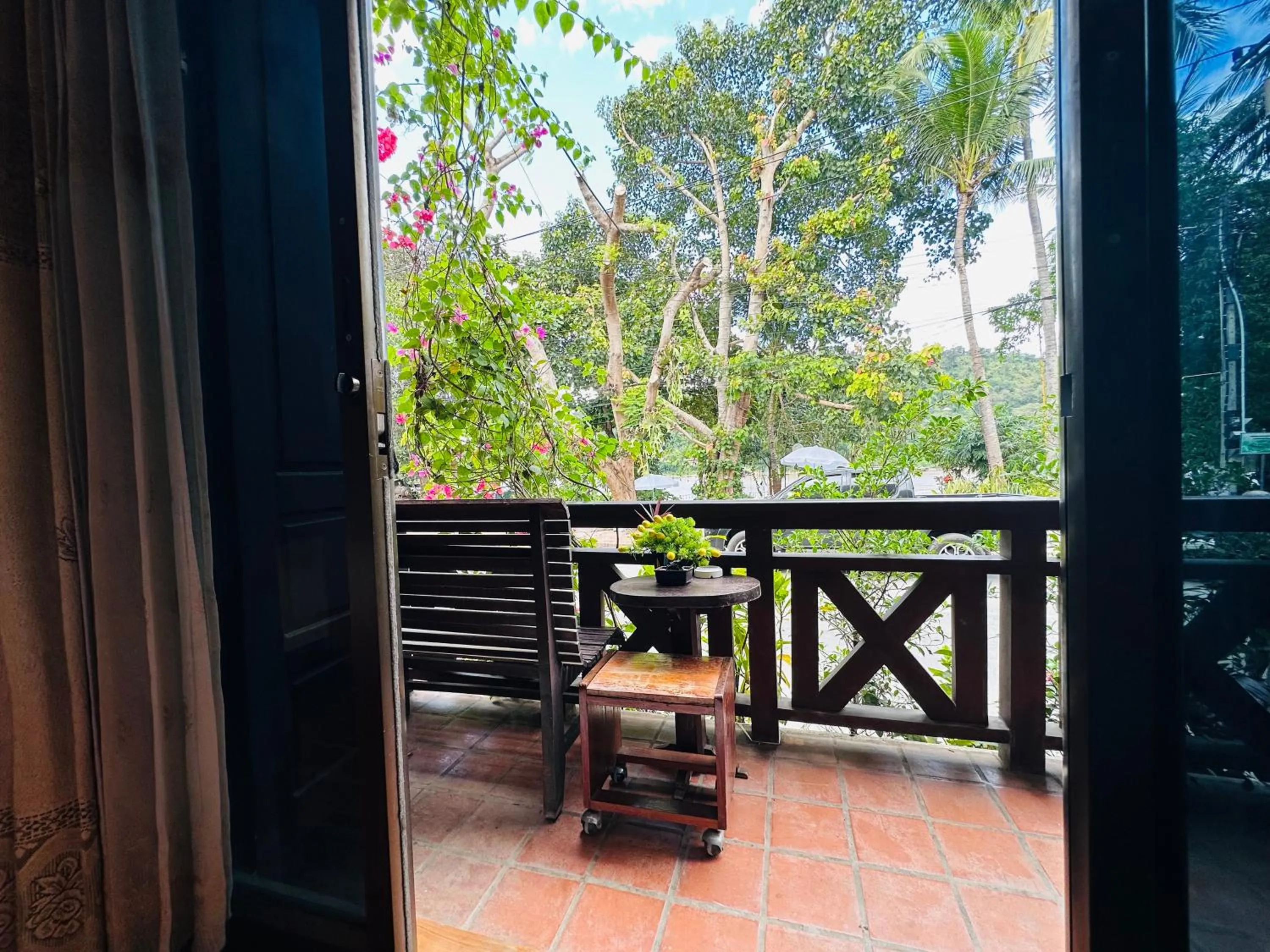 Patio in Anisa Mekong Riverside Villa