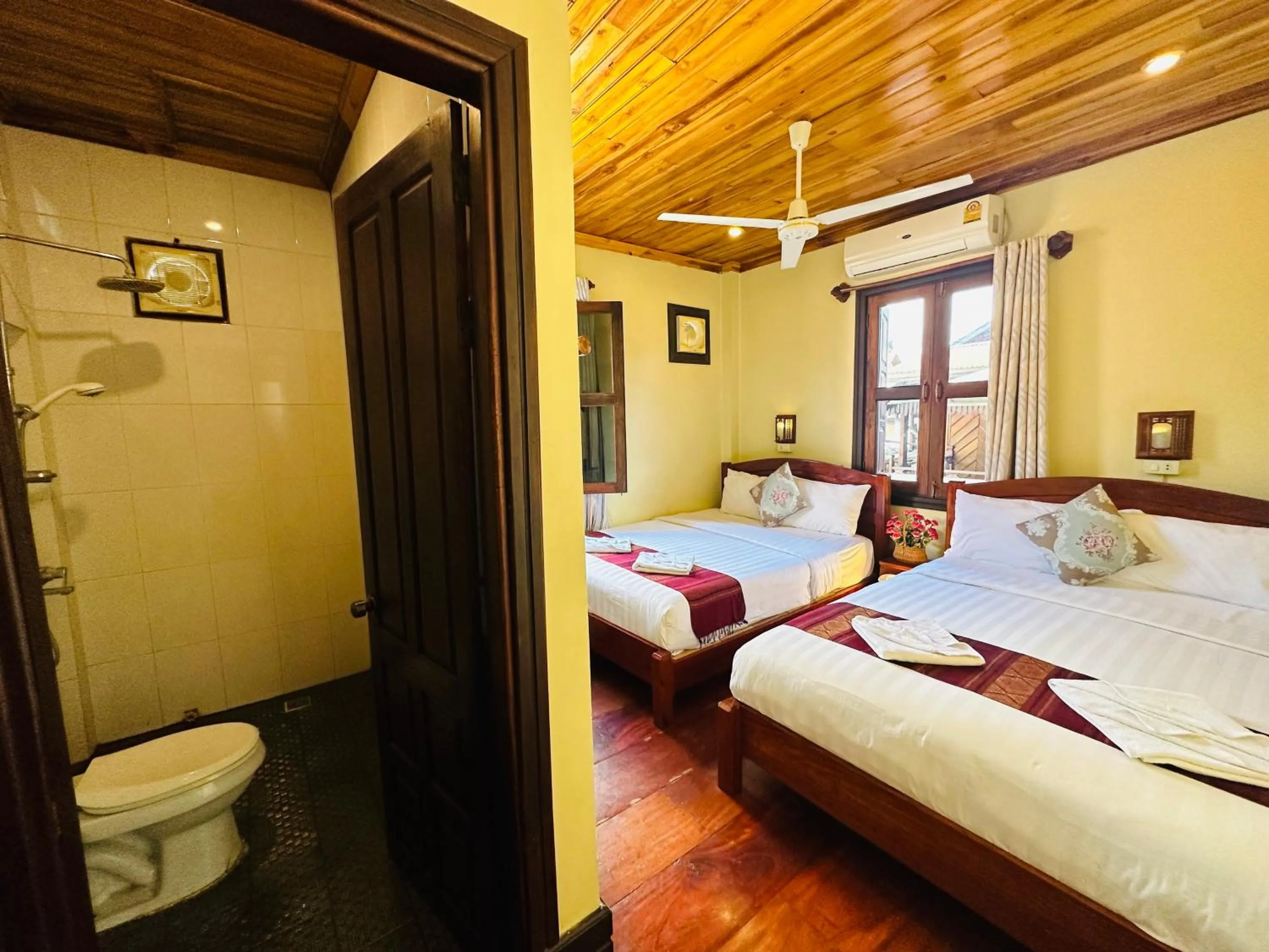 Toilet, Bed in Anisa Mekong Riverside Villa