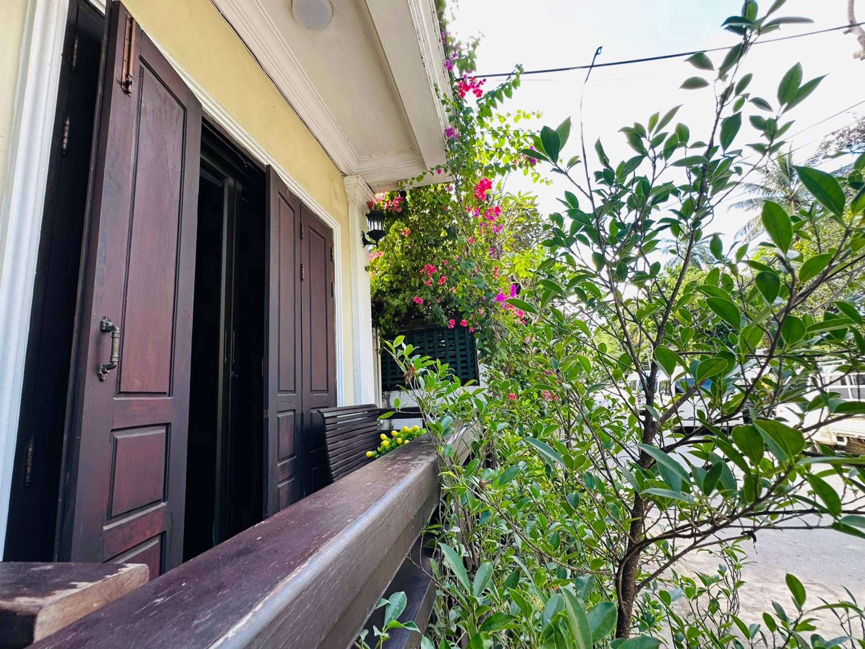Balcony/Terrace in Anisa Mekong Riverside Villa