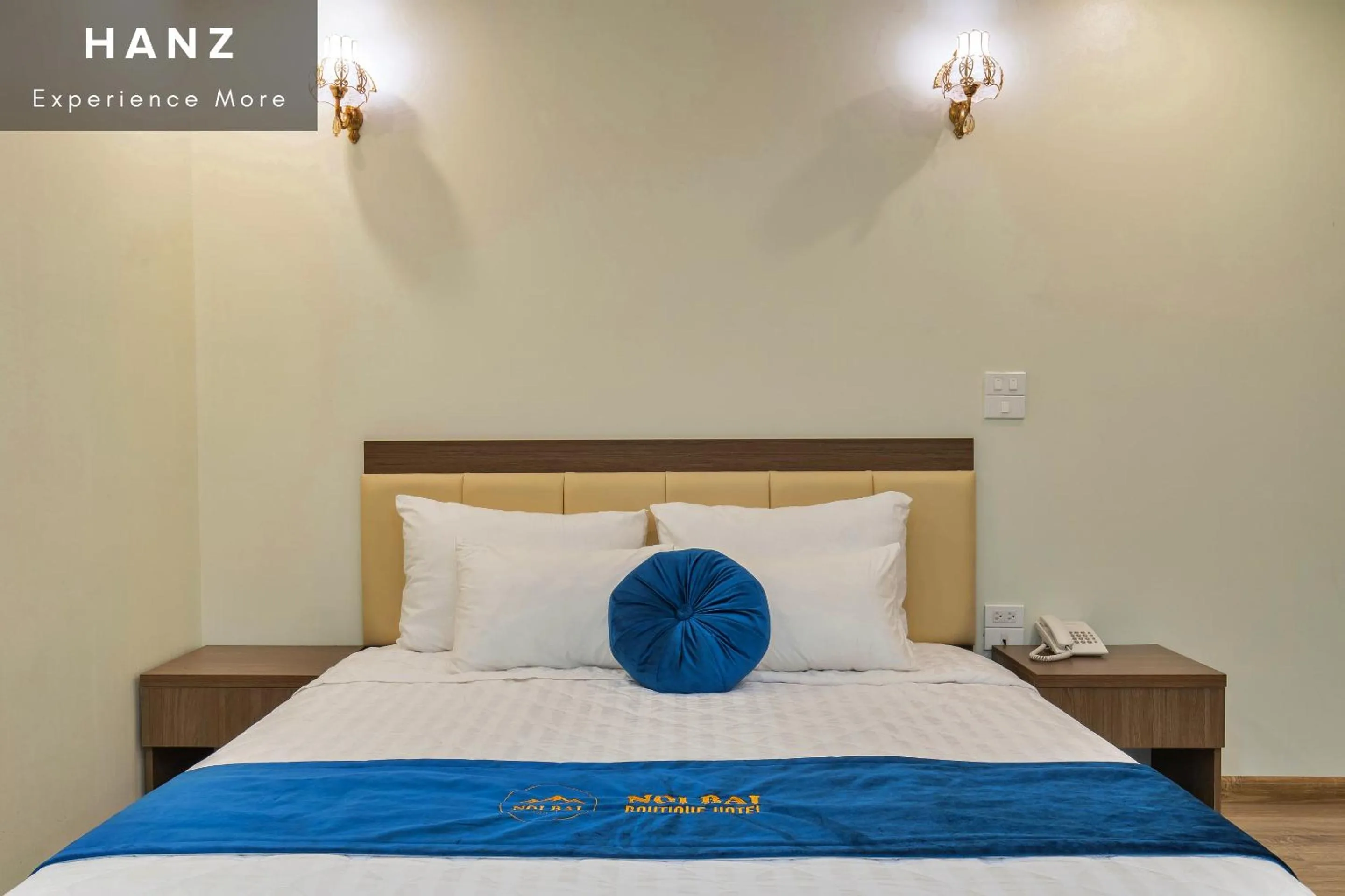 Bed in HANZ Noi Bai Airport Hotel