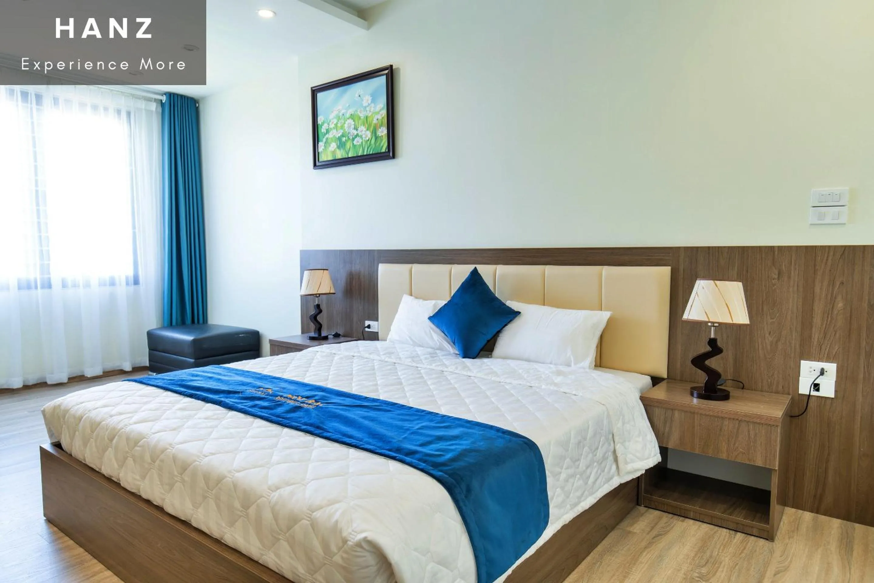 Bed in HANZ Noi Bai Airport Hotel