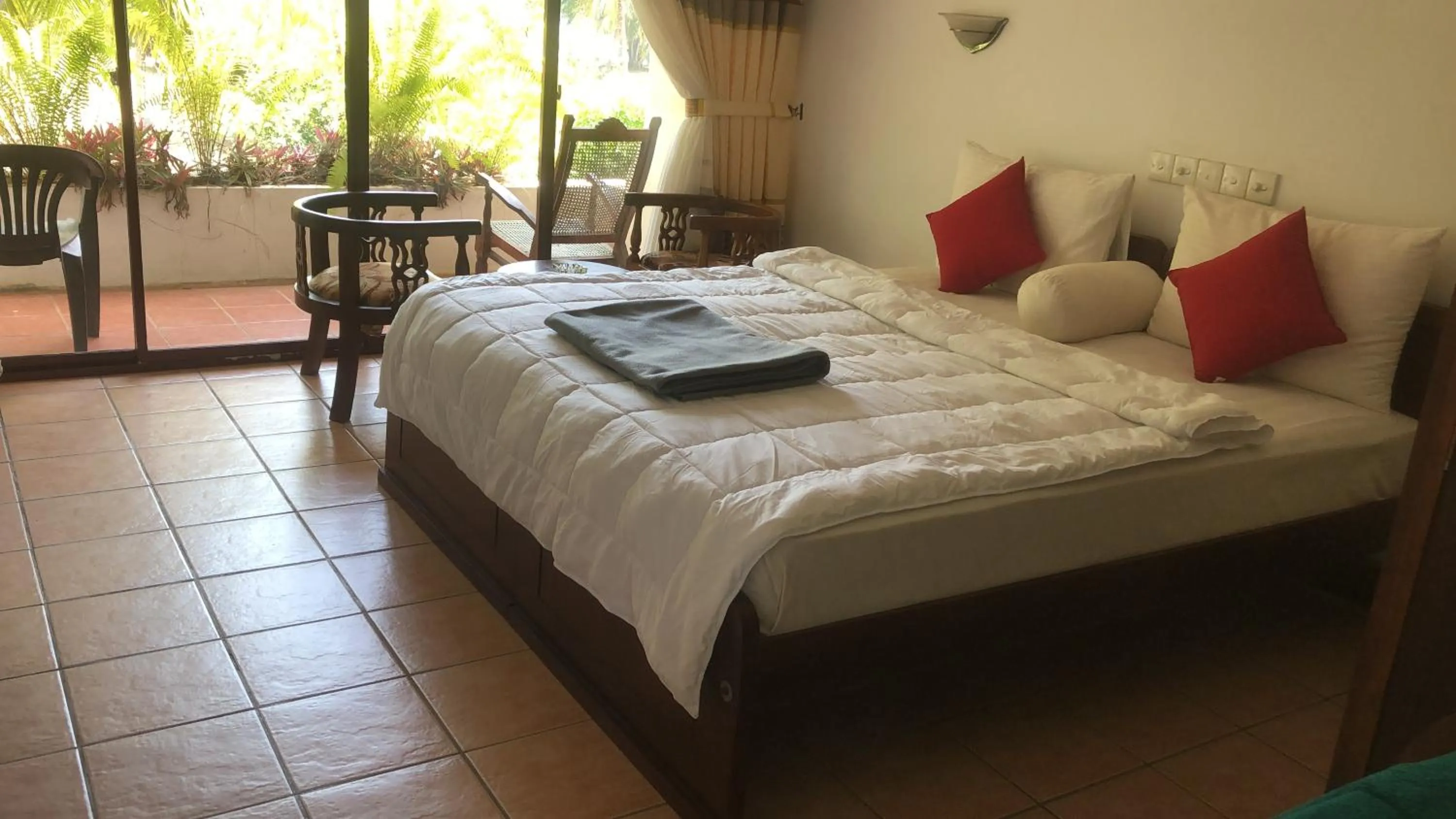 Bed in Hotel Lagoon Paradise