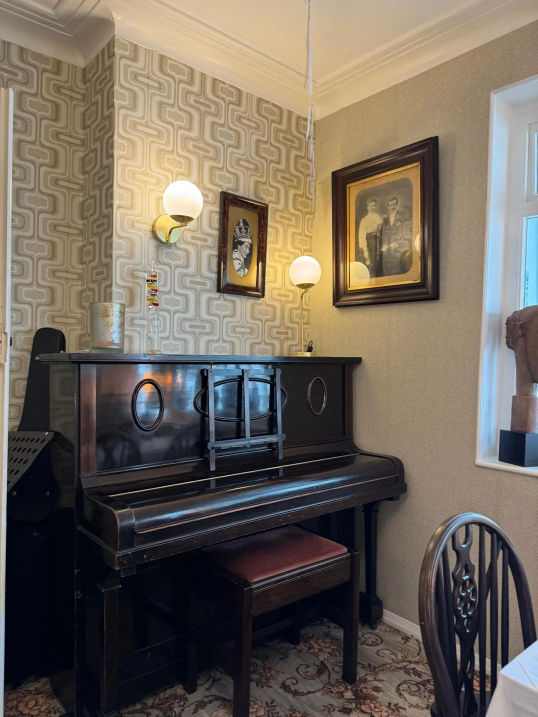 Dining area in The Scala Hotel