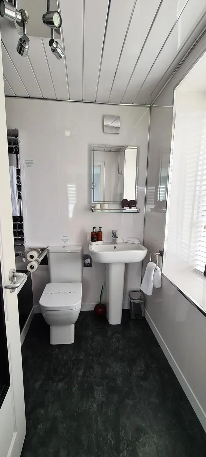 Bathroom in Cadillac Kustomz Guest House