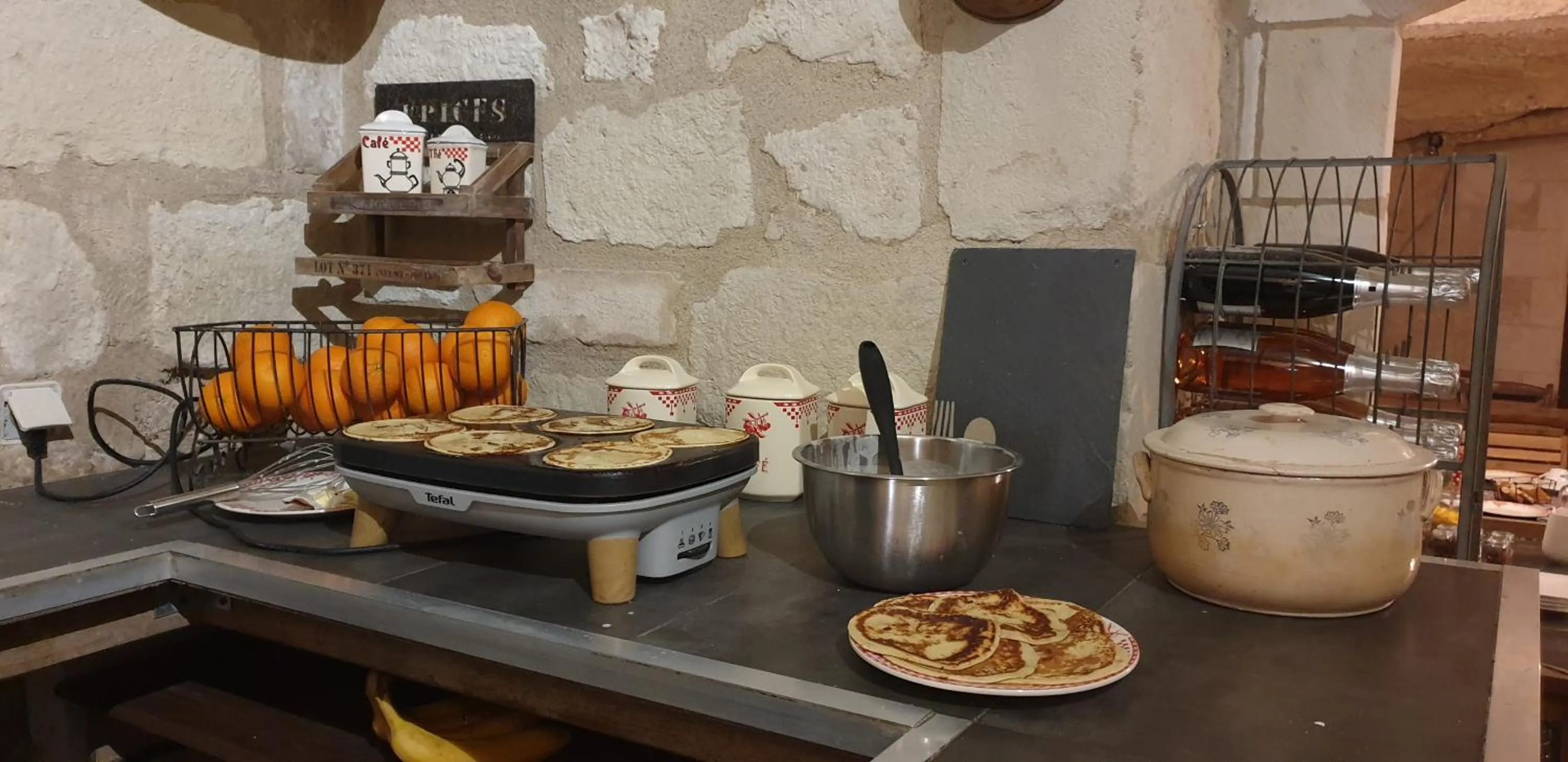 Breakfast in Le Petit Hureau