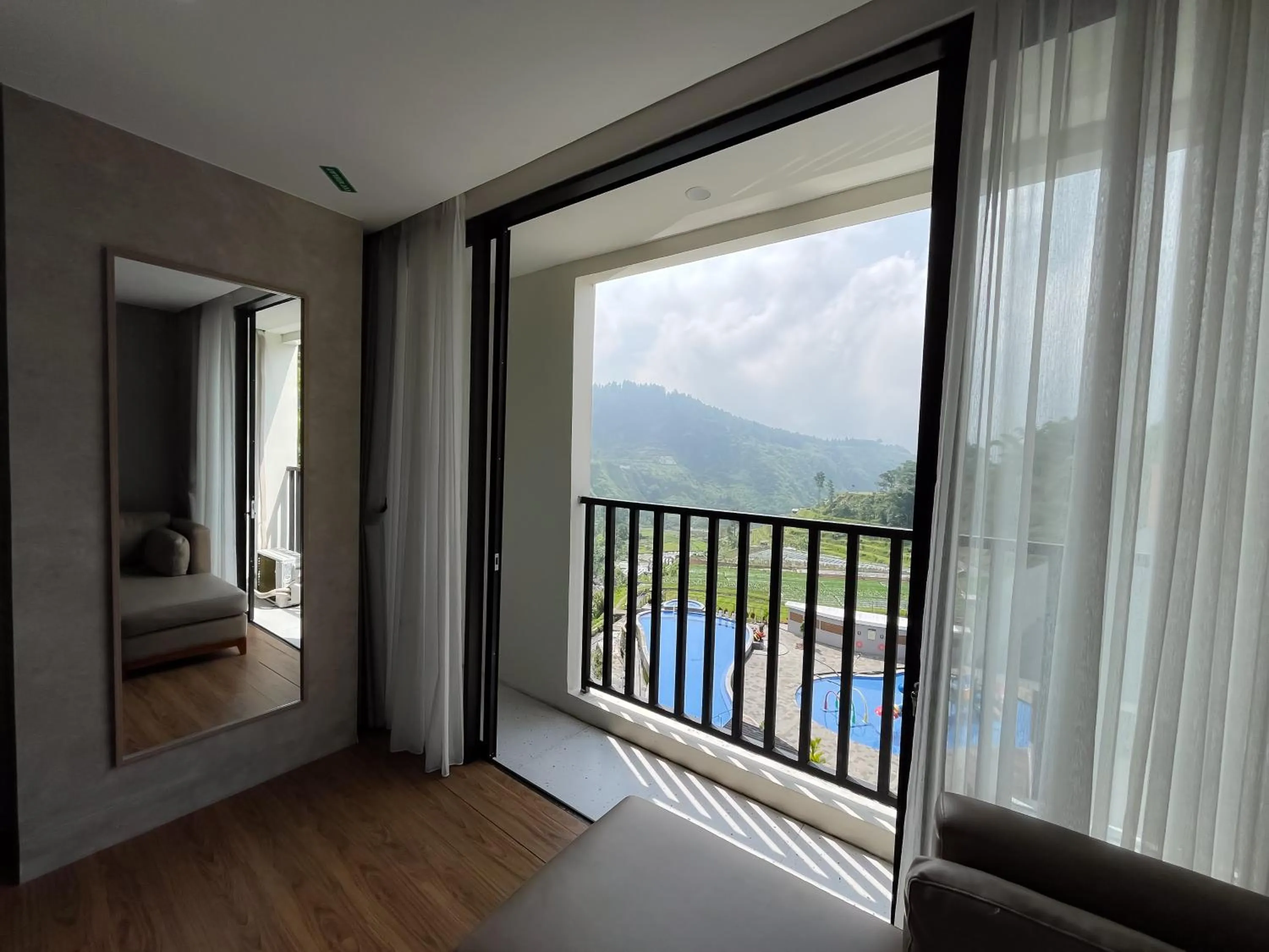 Balcony/Terrace in Gulala Azana Hotel & Resort Guci Tegal