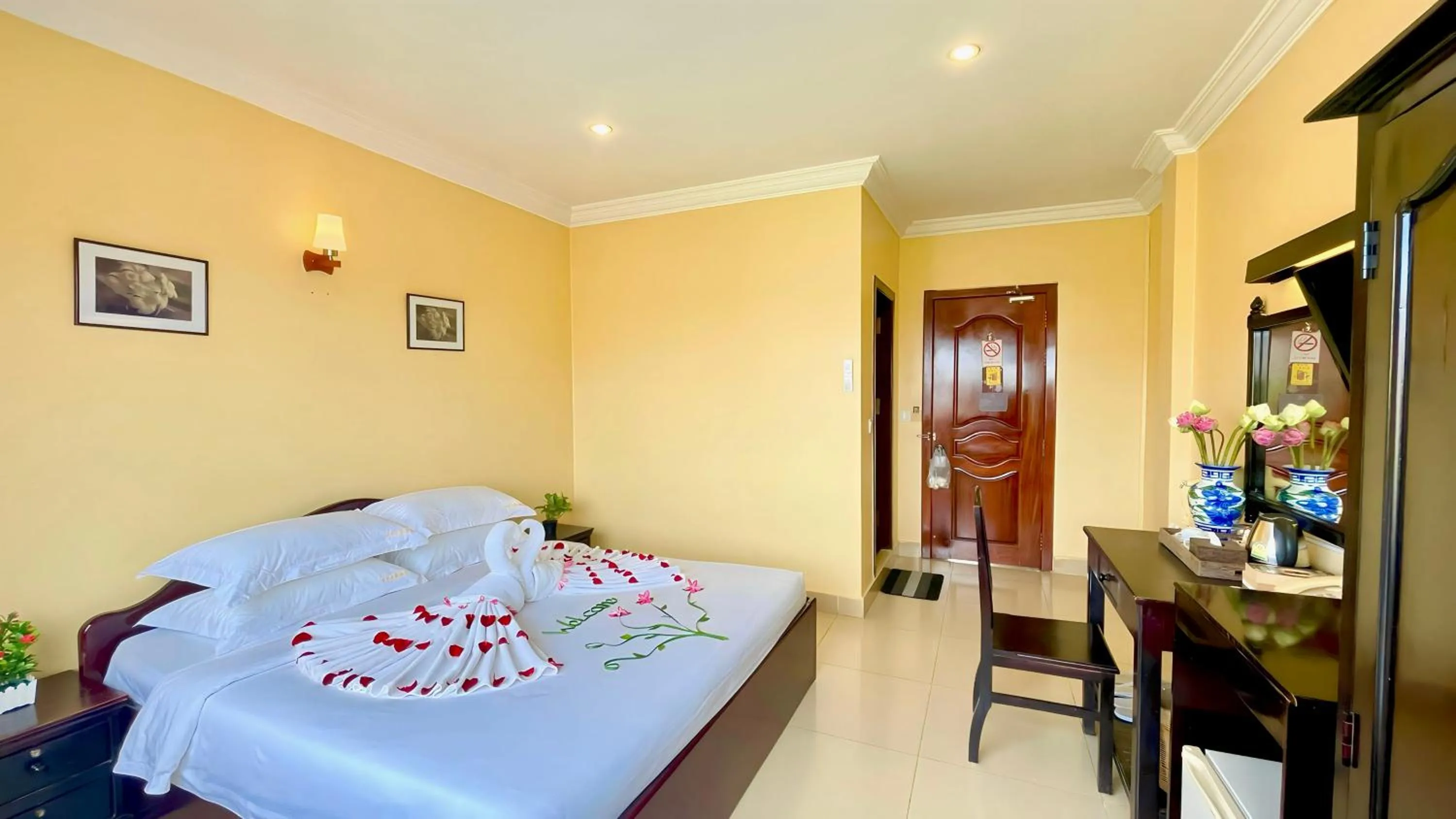 Bed in Harmony Indochine d'Angkor