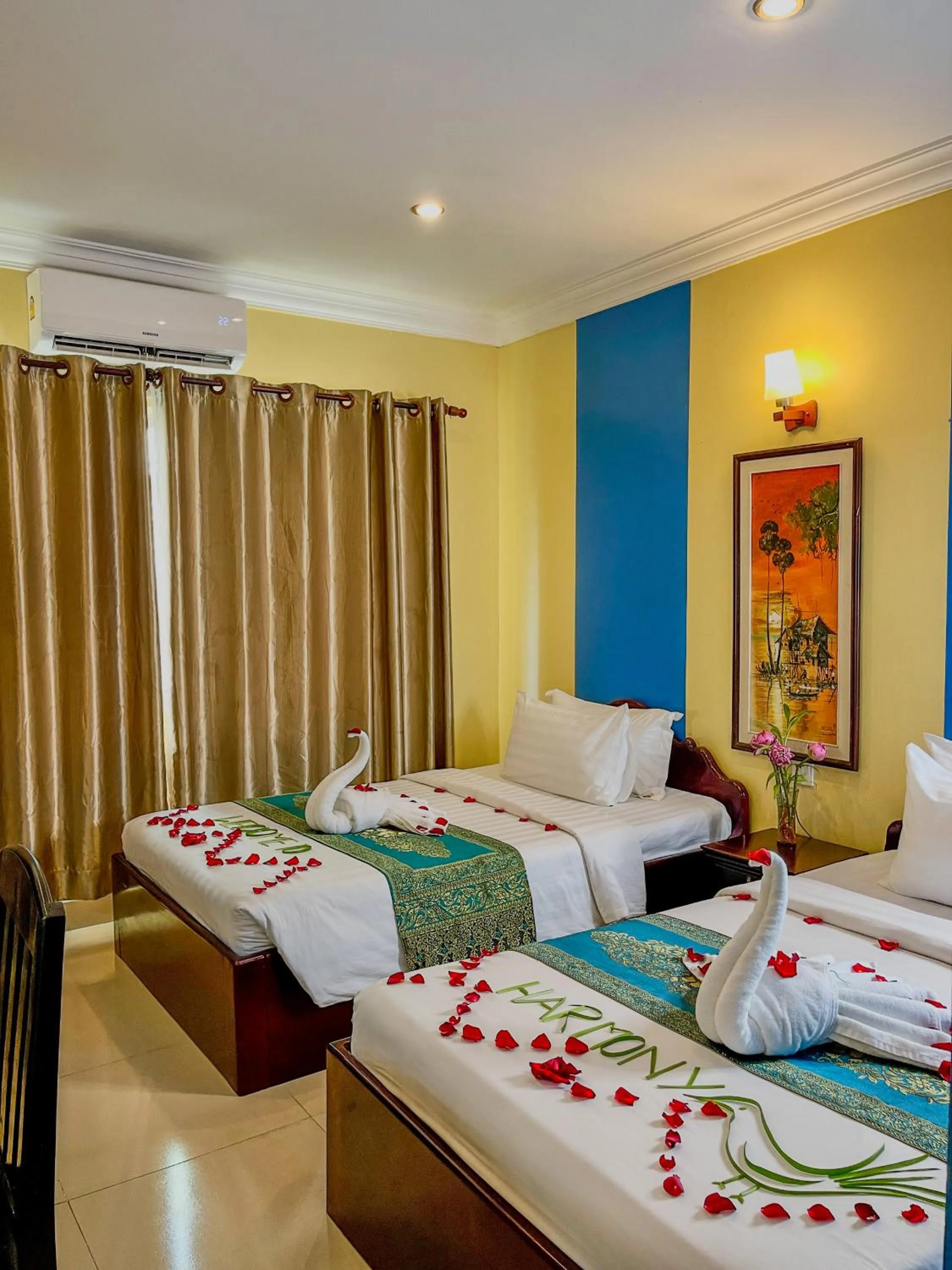 Bed in Harmony Indochine d'Angkor