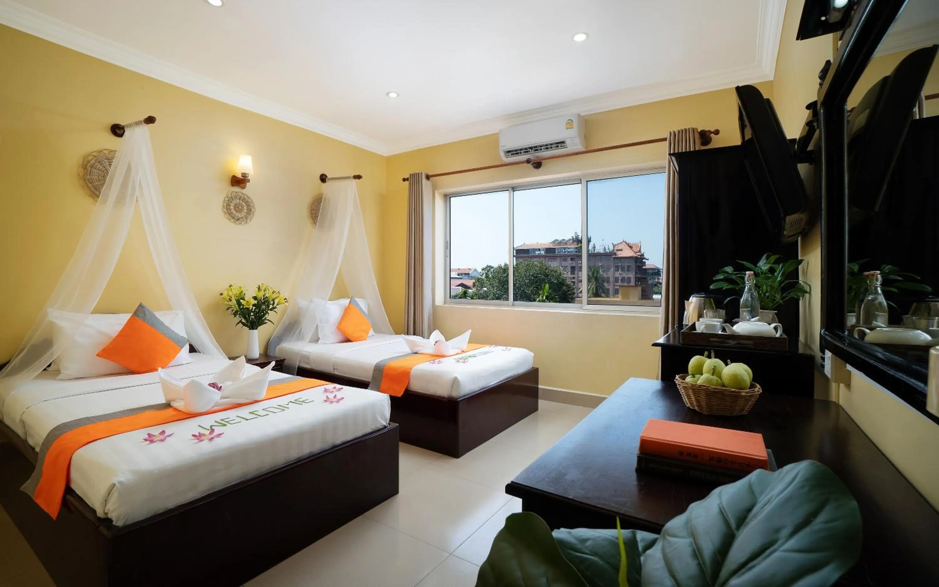 Bed in Harmony Indochine d'Angkor