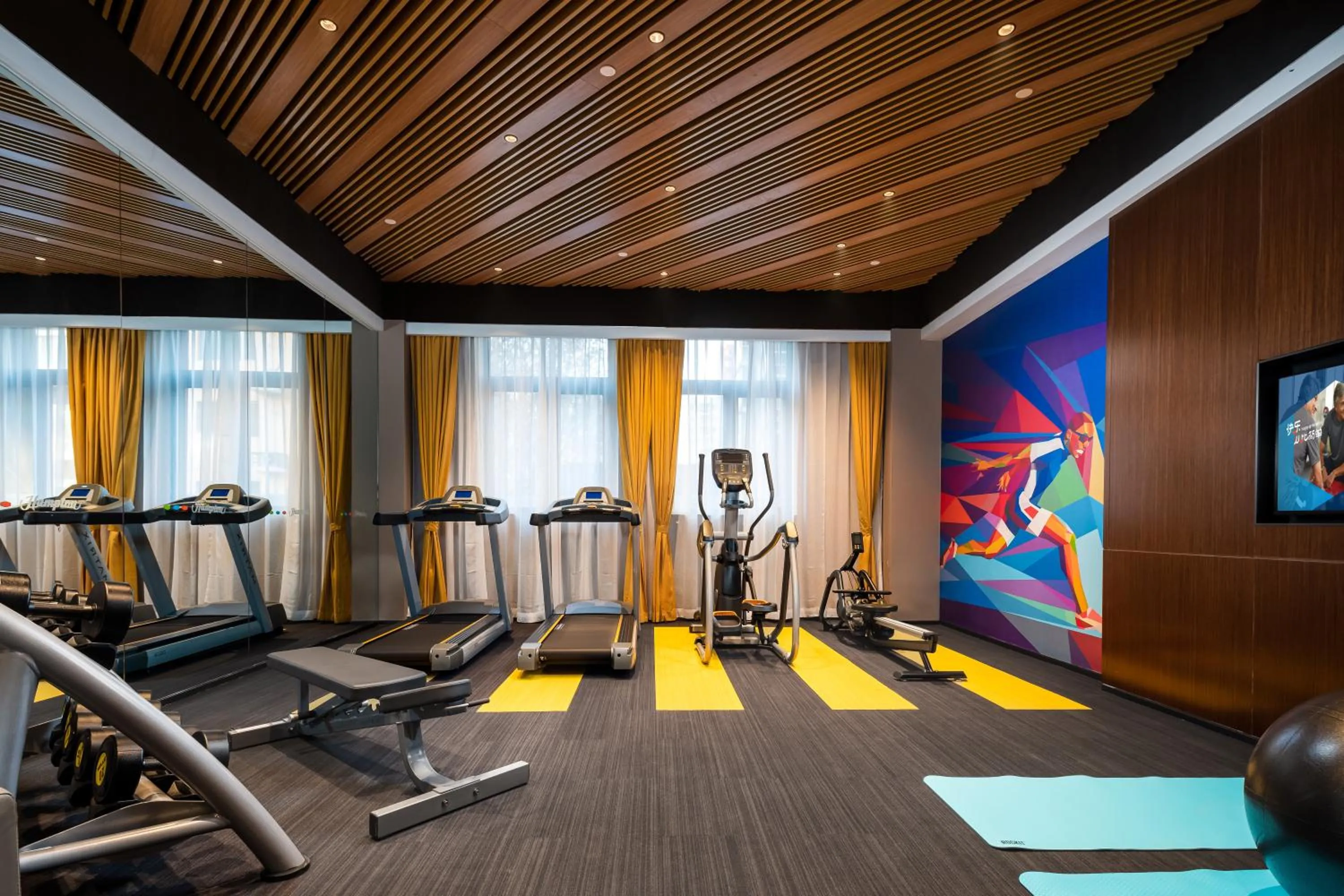 Fitness centre/facilities in Hampton by Hilton Beijing West Railway Station Lize Business District