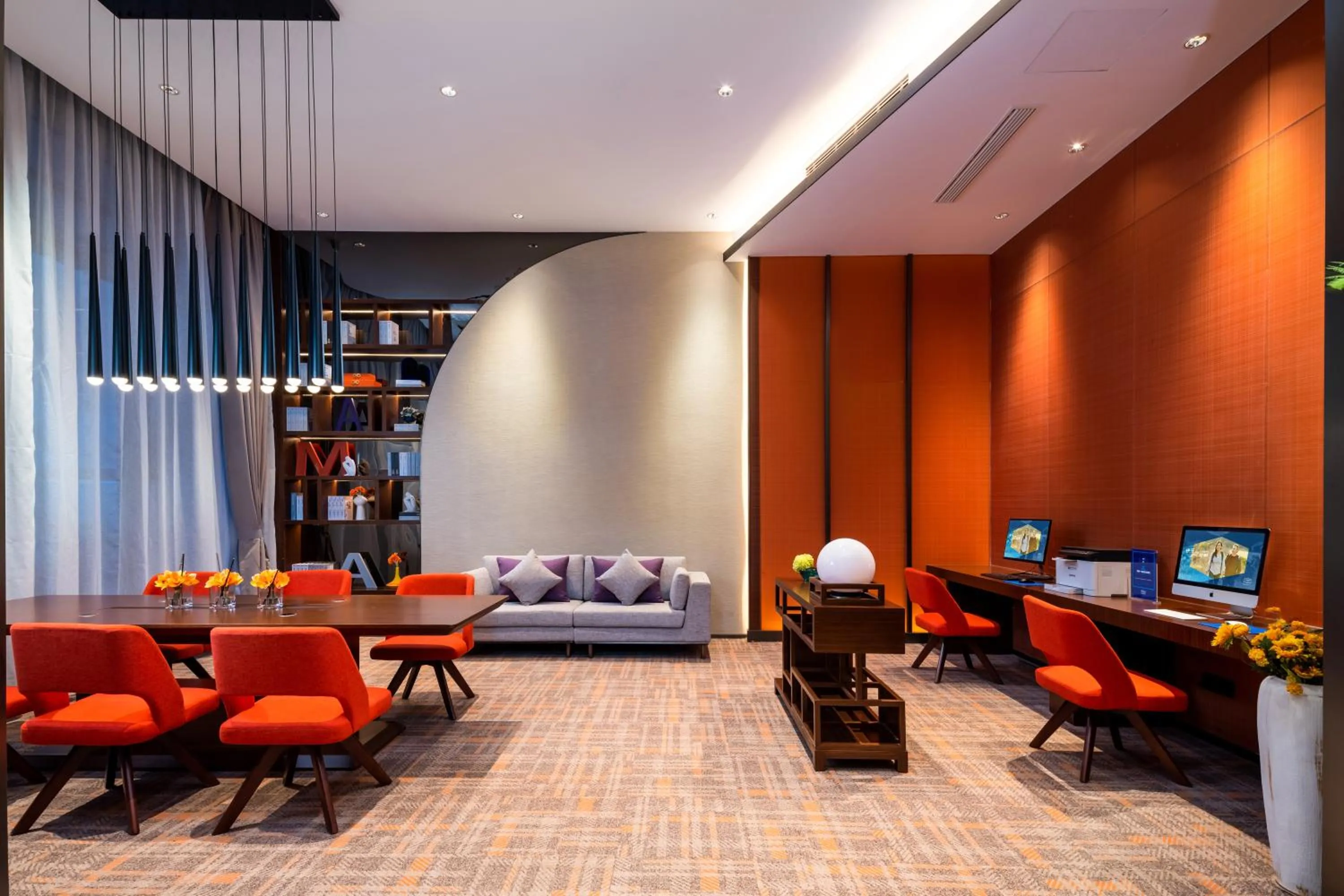 Seating area in Hampton by Hilton Beijing West Railway Station Lize Business District