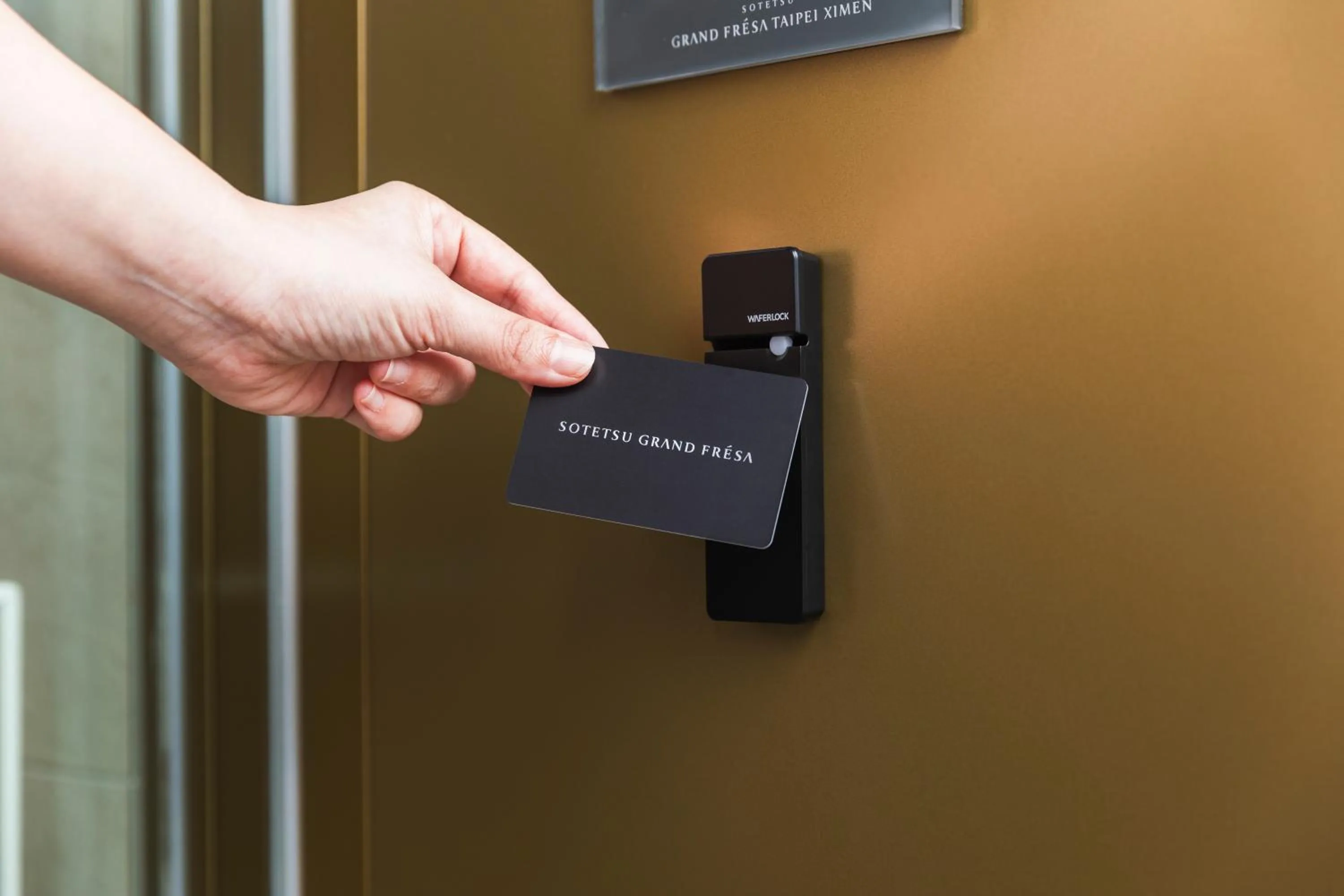 On site in Sotetsu Grand Fresa Taipei Ximen