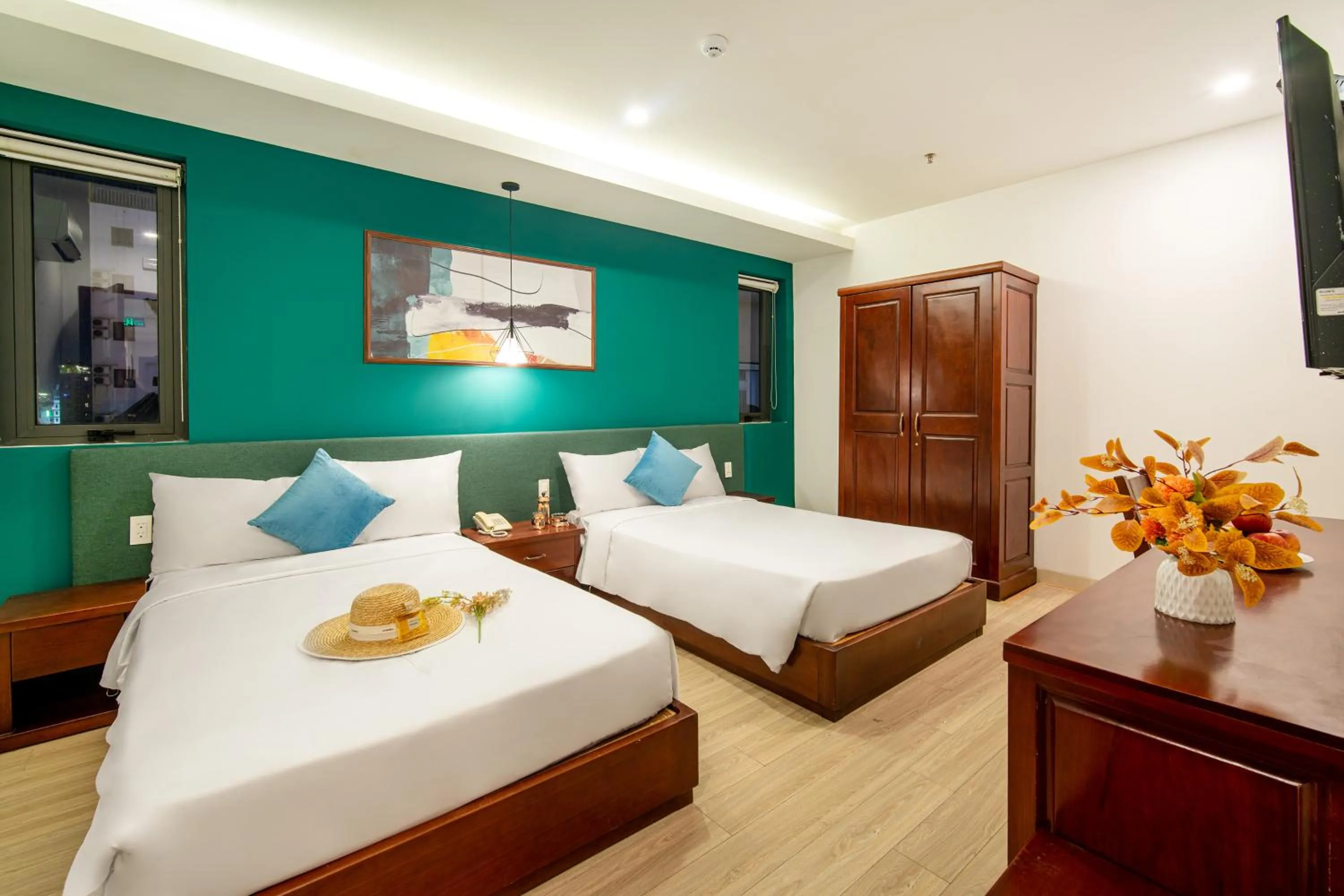 Bed in May Beach Hotel