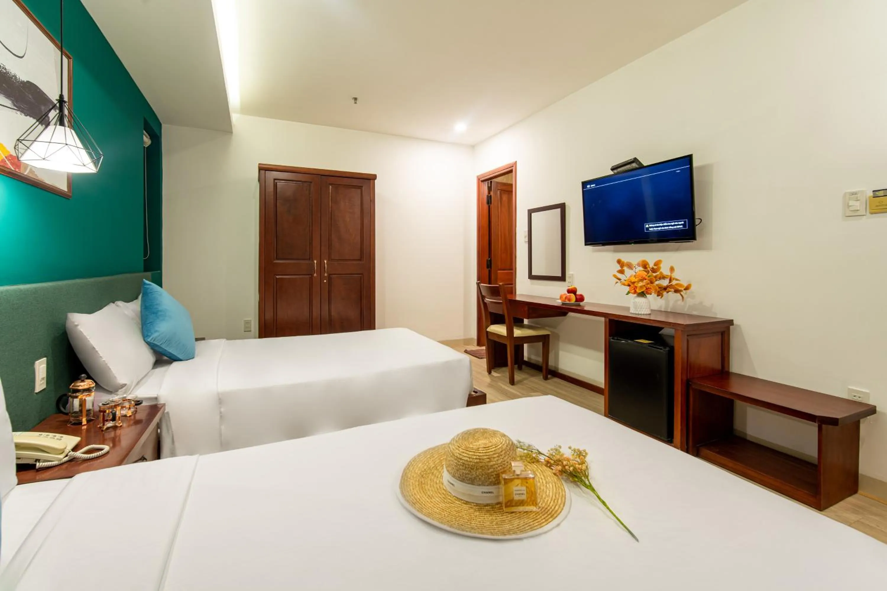 Bed in May Beach Hotel