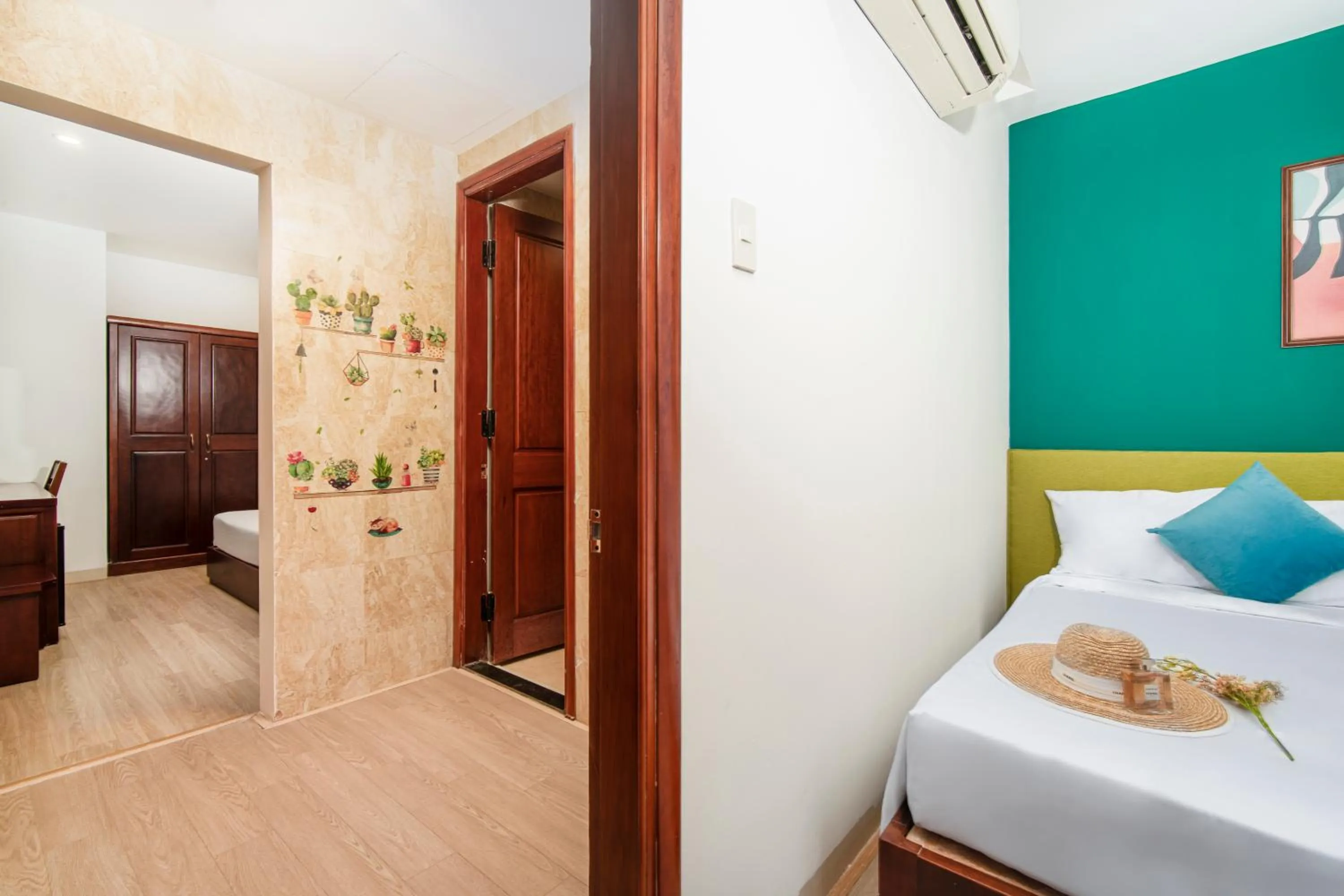 Bed in May Beach Hotel