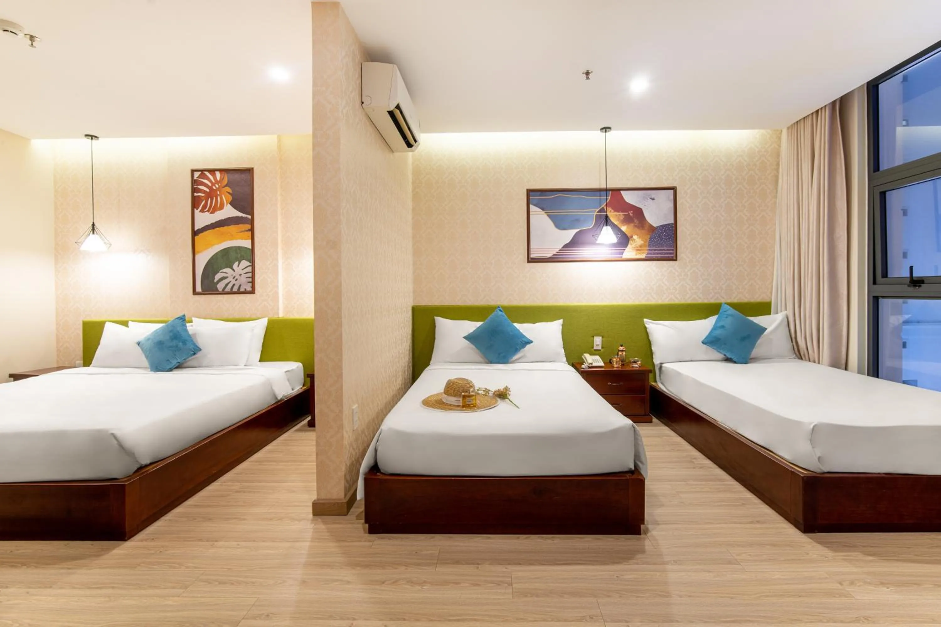 Bed in May Beach Hotel