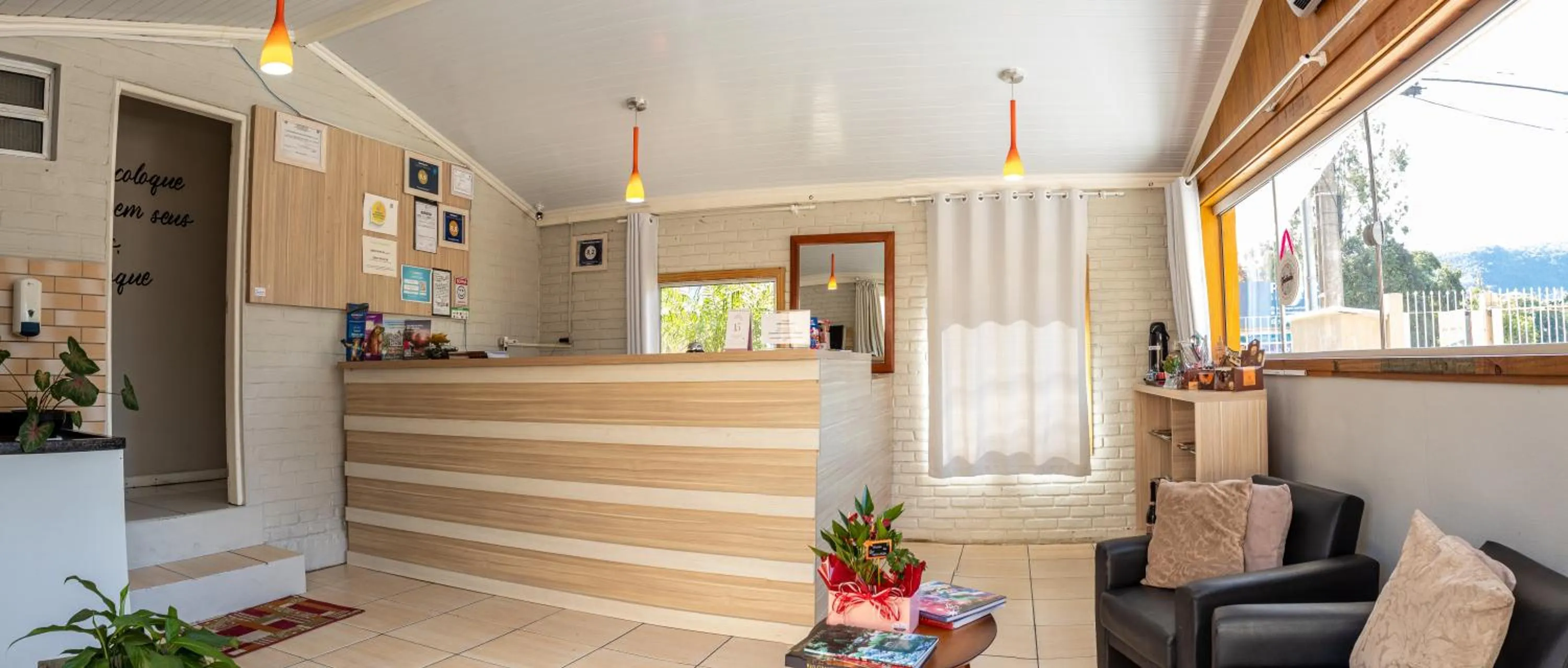 Lobby or reception in Pousada Boschetti