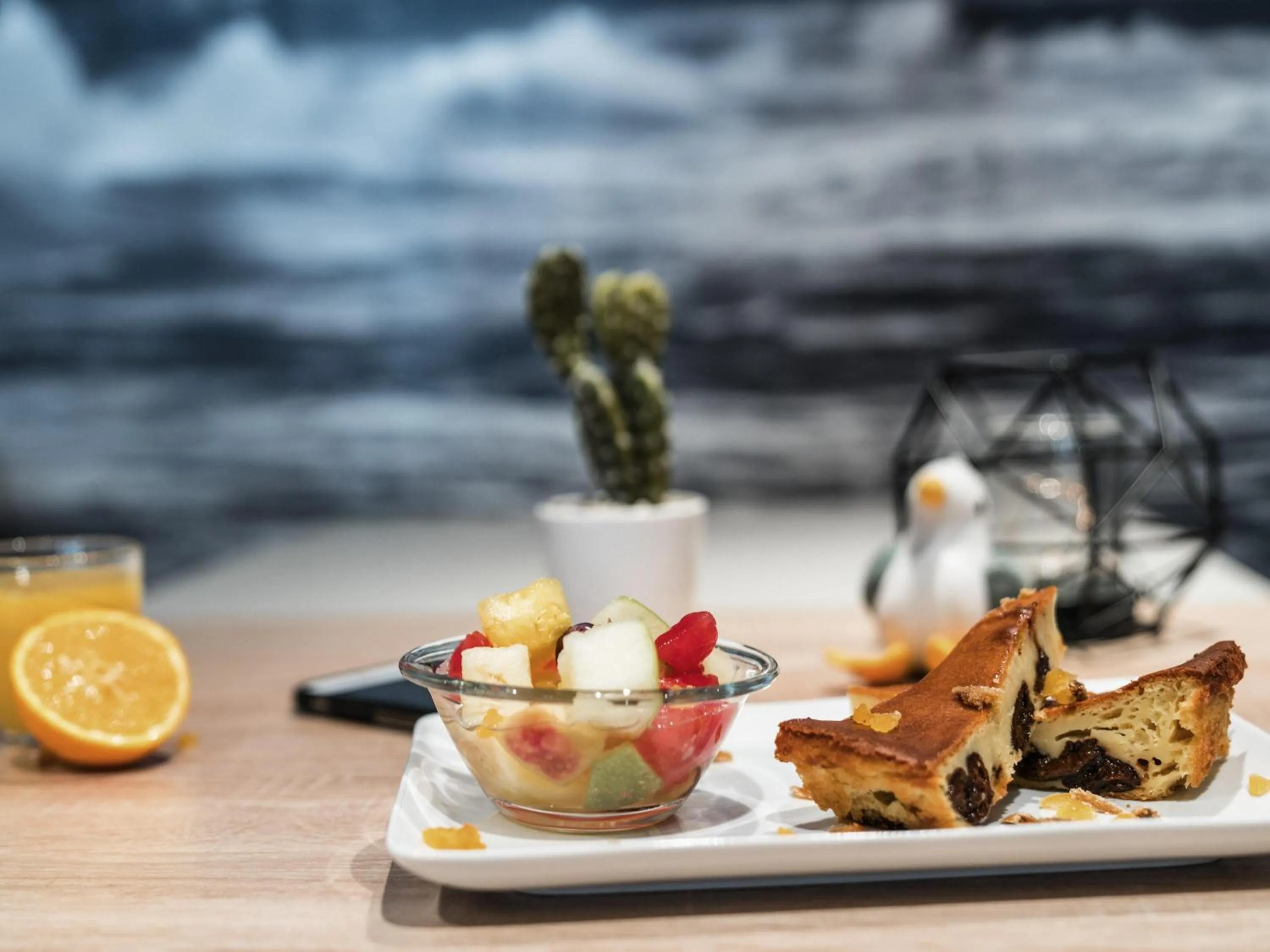 Breakfast in ibis Styles Saint Malo Port