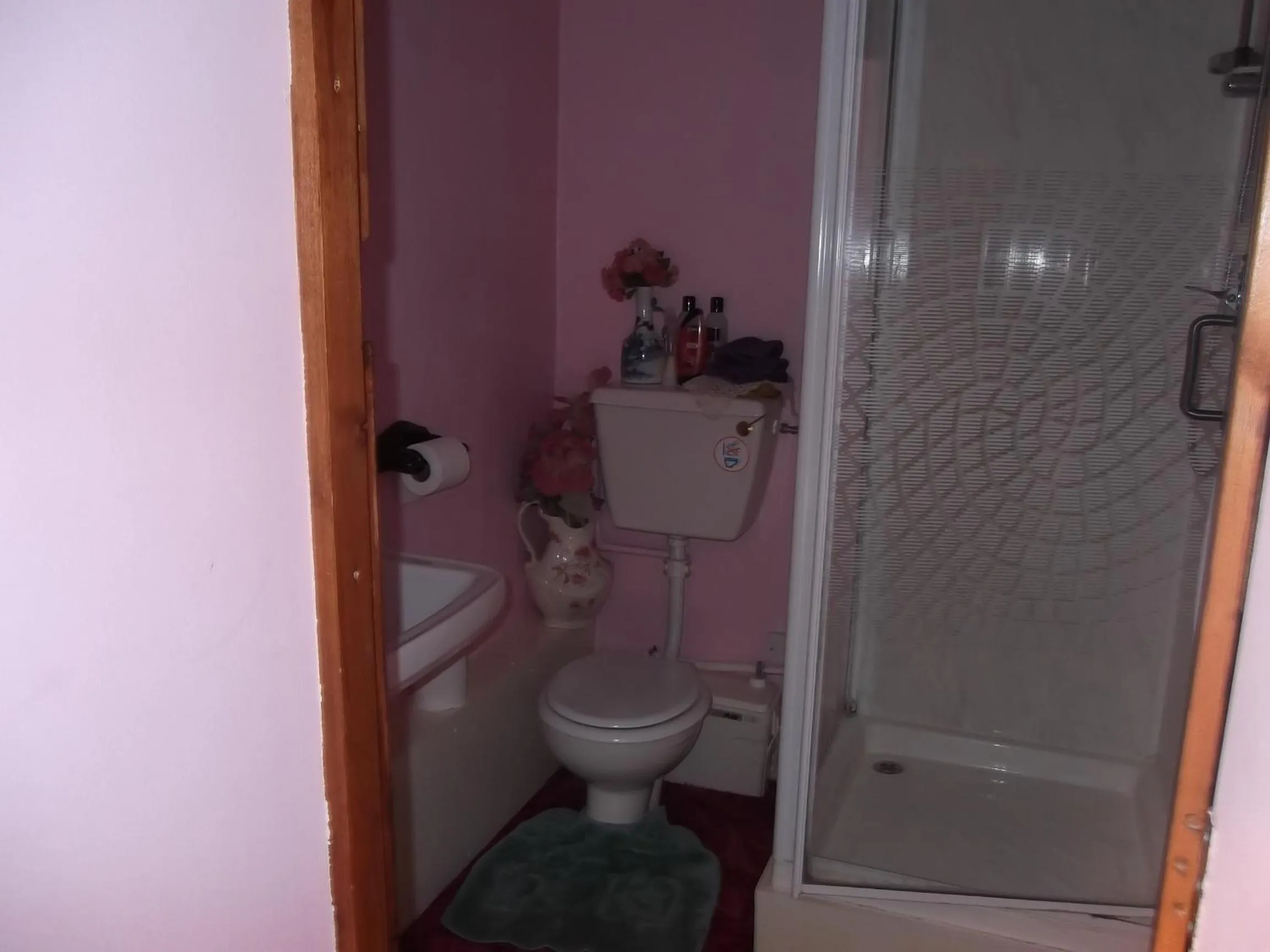 Toilet in East Farm House B&B