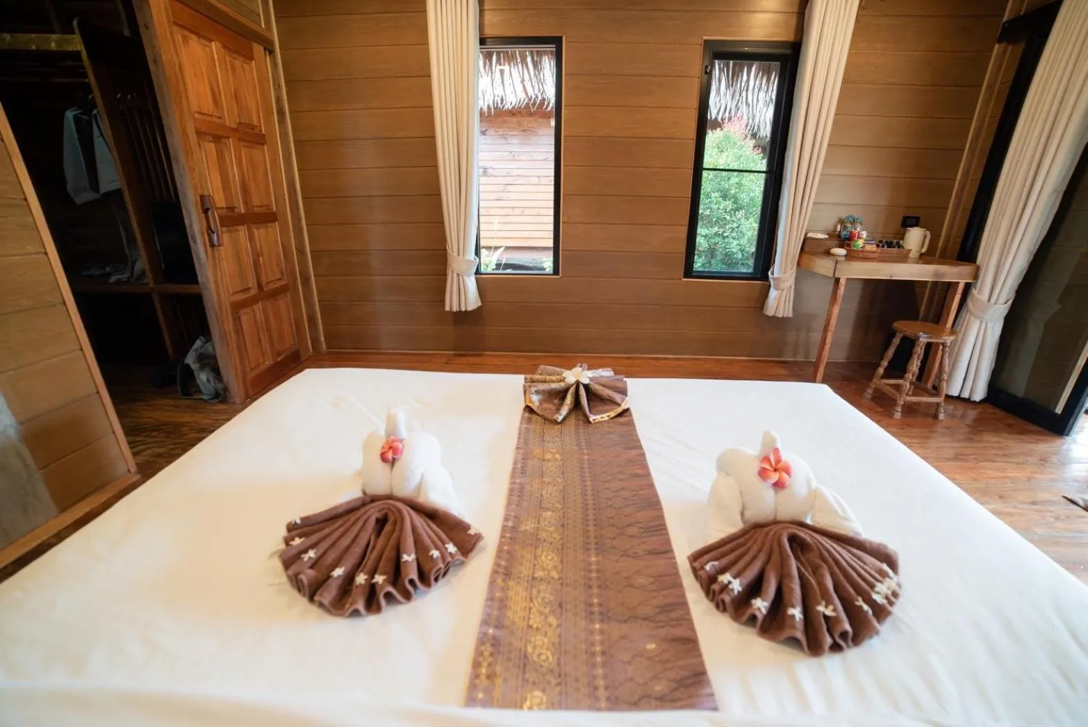 Bed in COCO Canopy Boutique Resort