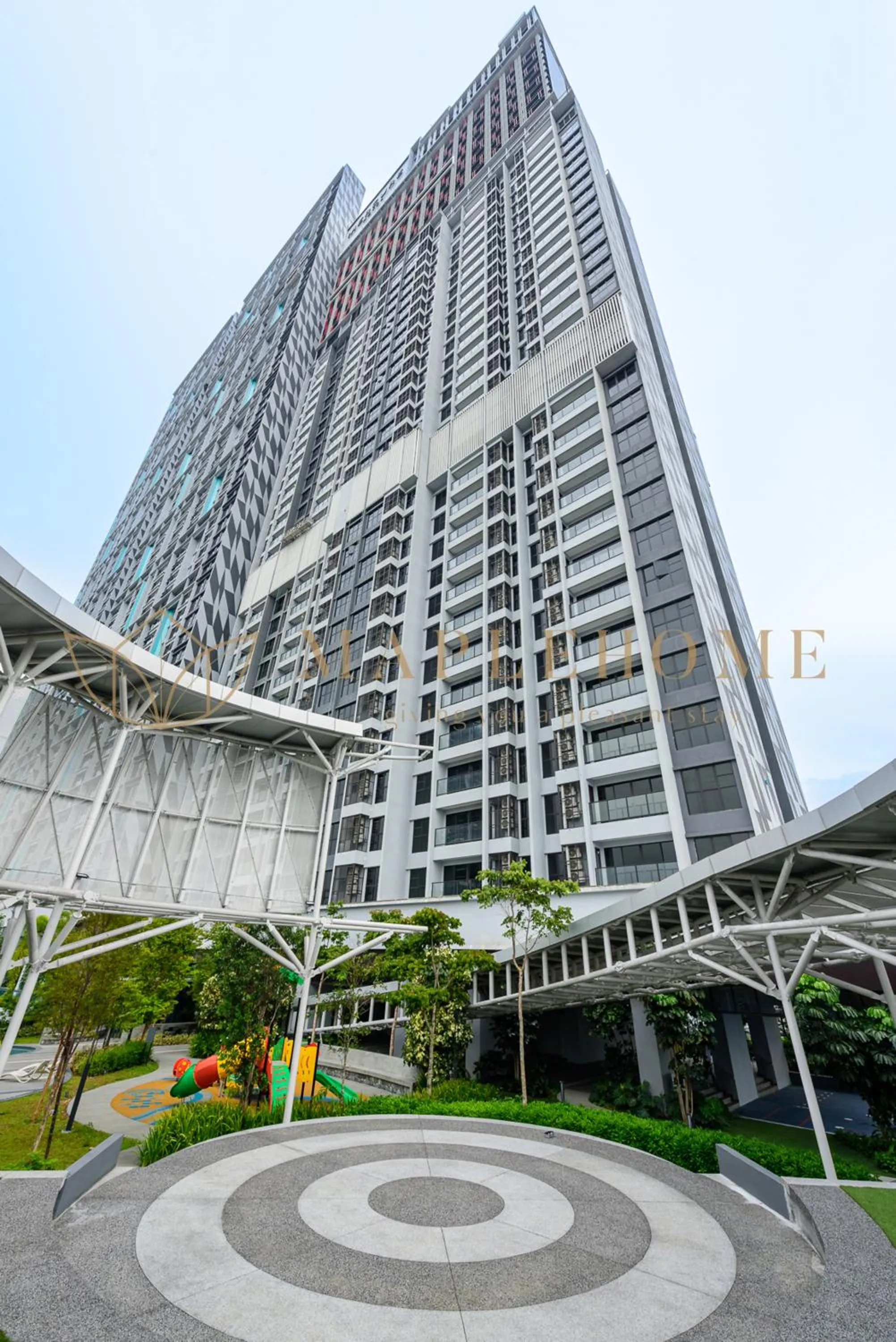 Property building in Trion Premier Suites Kuala Lumpur