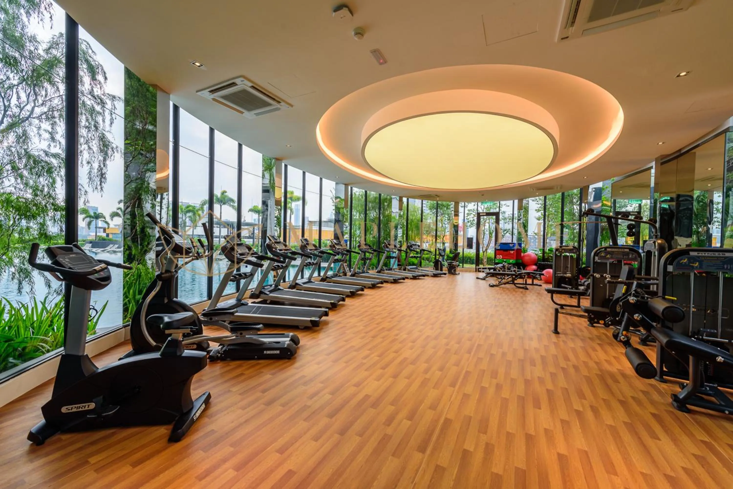 Fitness centre/facilities in Trion Premier Suites Kuala Lumpur