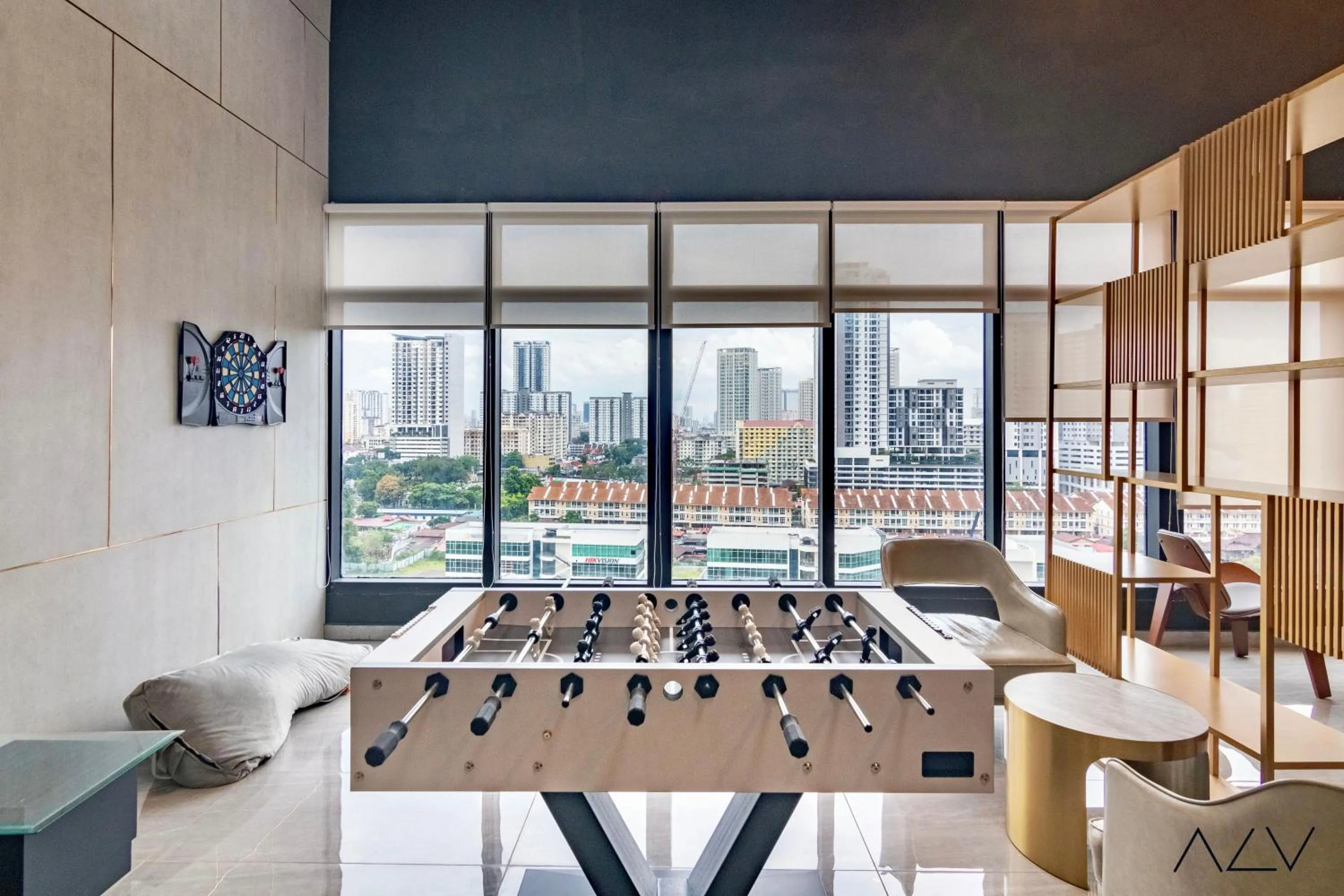 Game Room in Urban Suites, Signature Collection by Stellar ALV