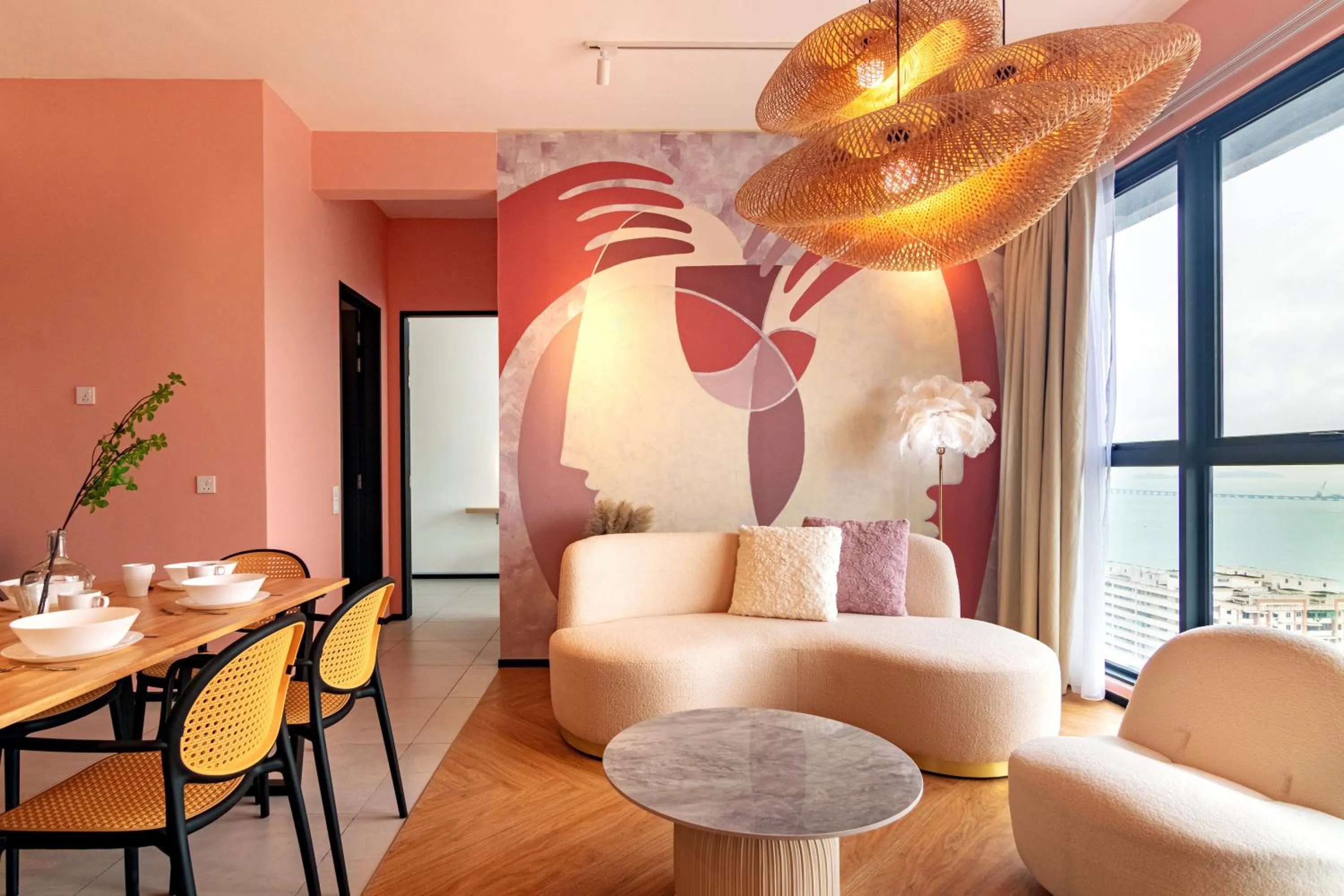 Living room in Urban Suites, Signature Collection by Stellar ALV