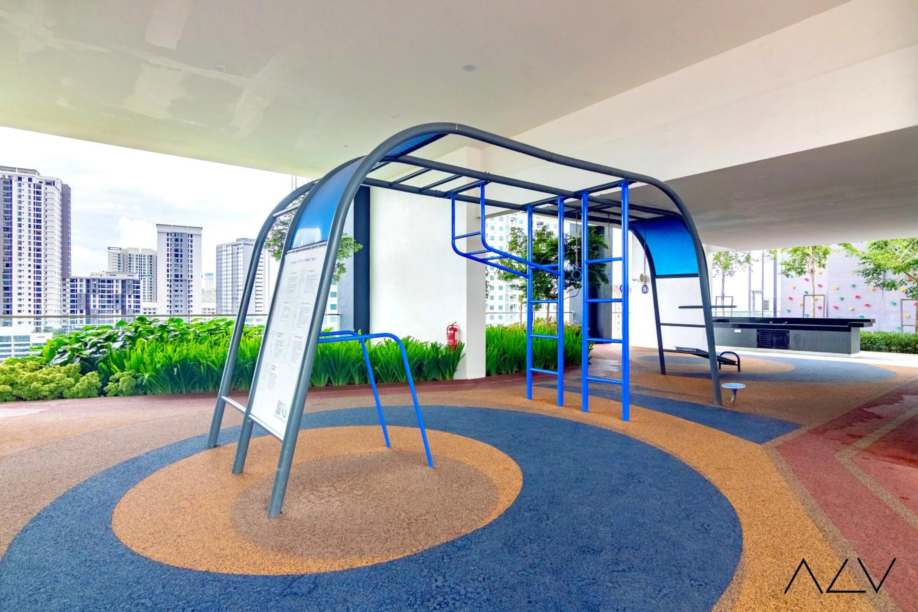 Children play ground in Urban Suites, Signature Collection by Stellar ALV