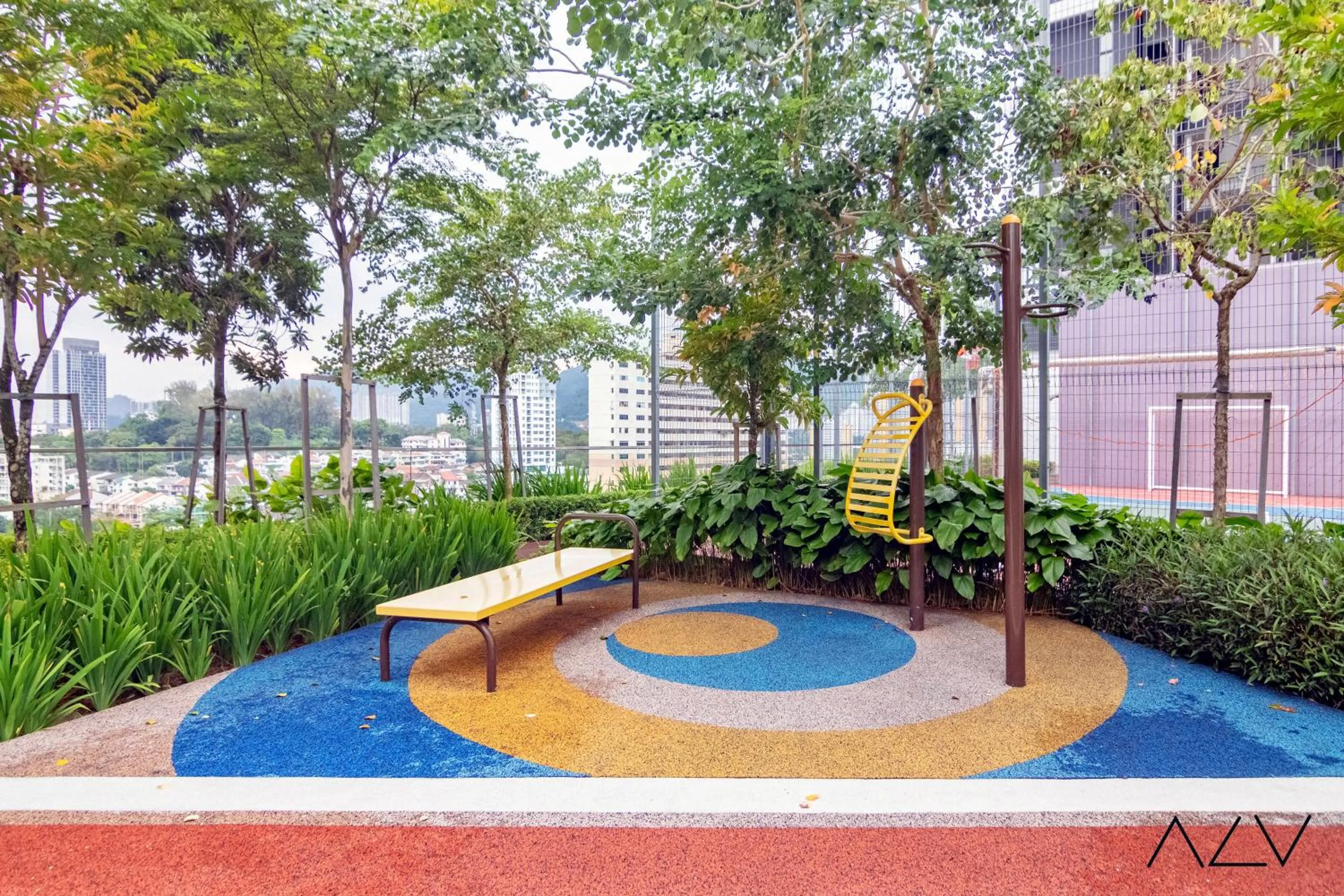 Children play ground in Urban Suites, Signature Collection by Stellar ALV