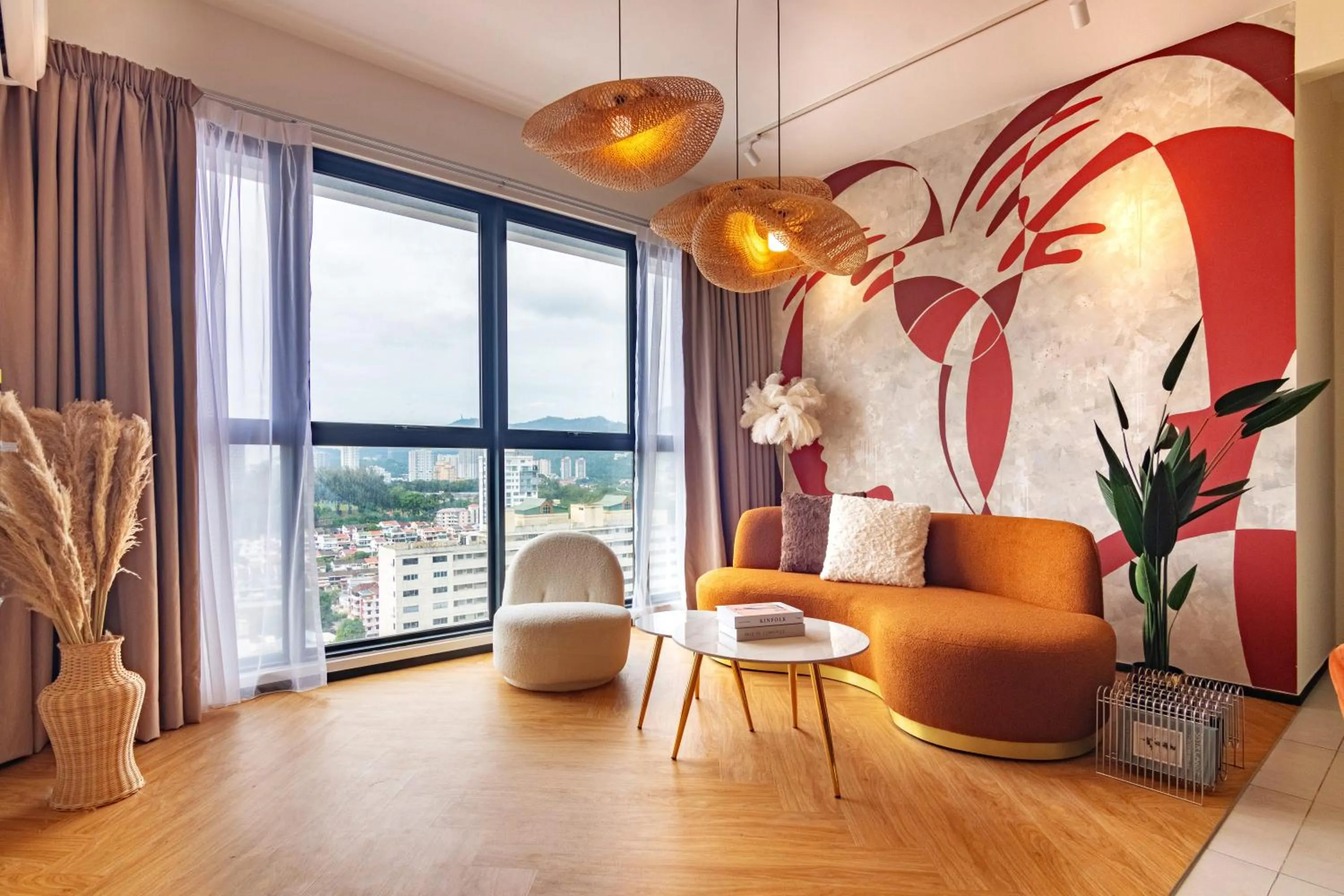 Living room in Urban Suites, Signature Collection by Stellar ALV