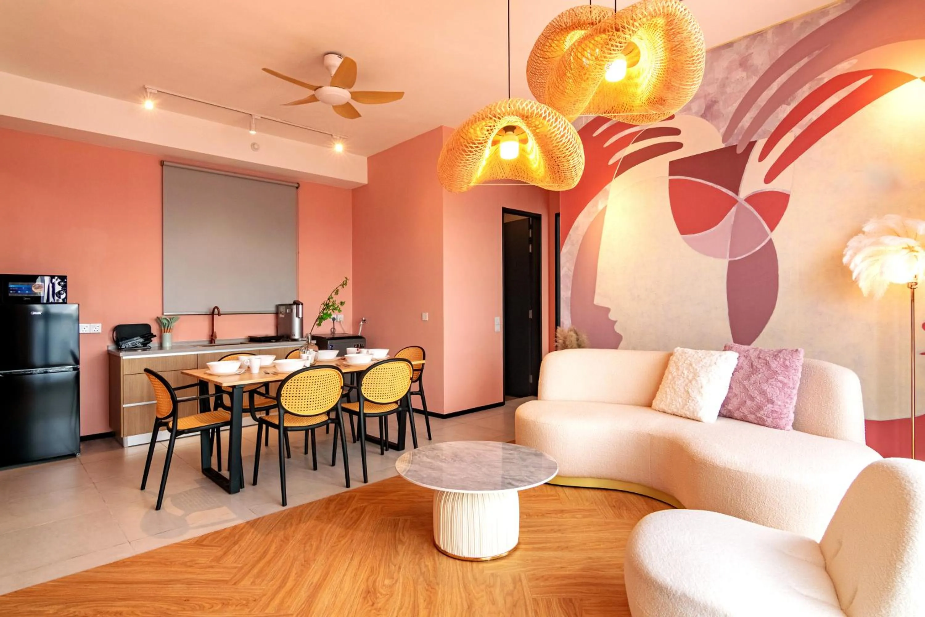 Living room in Urban Suites, Signature Collection by Stellar ALV