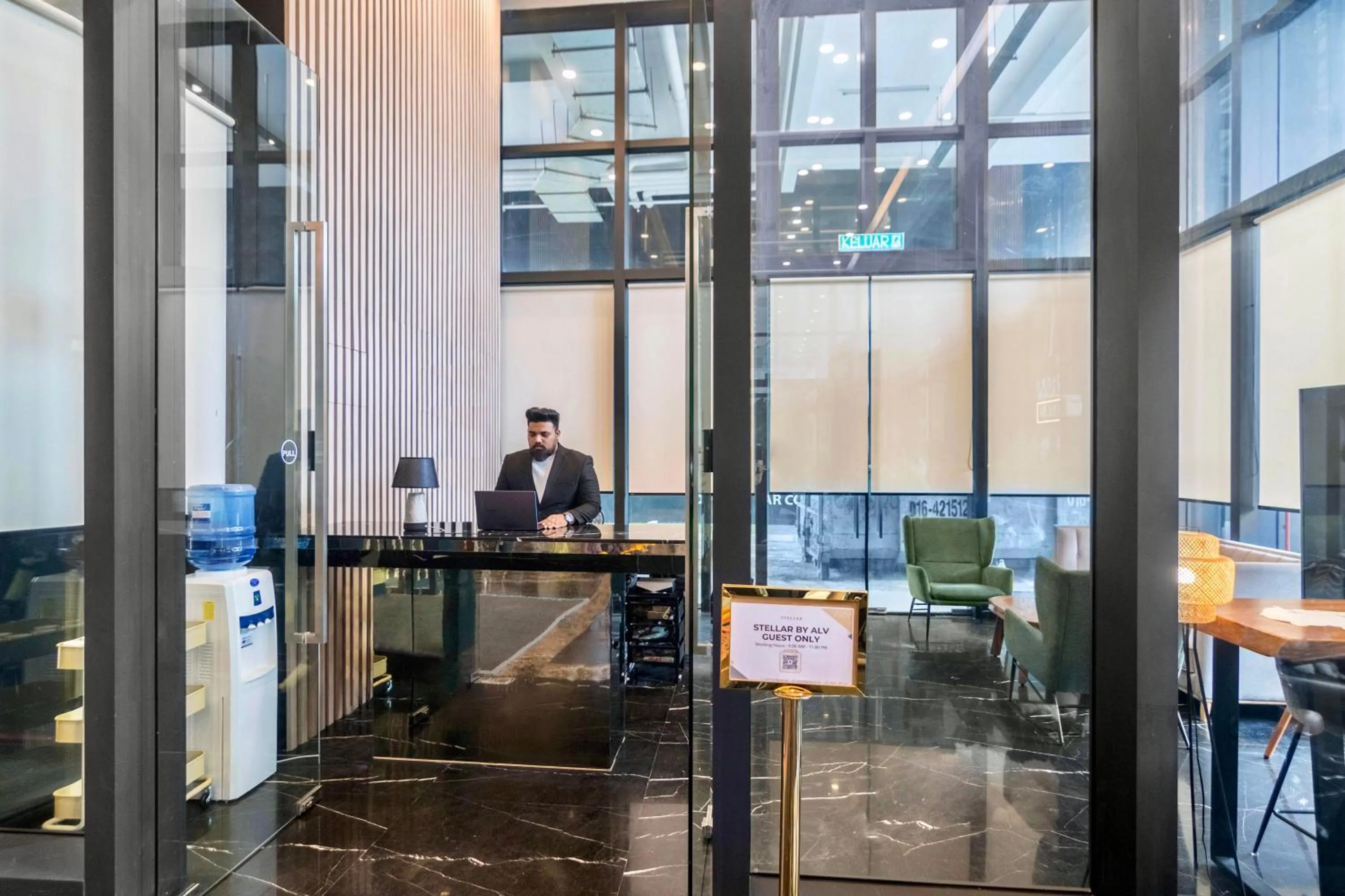 Lobby or reception in Urban Suites, Signature Collection by Stellar ALV