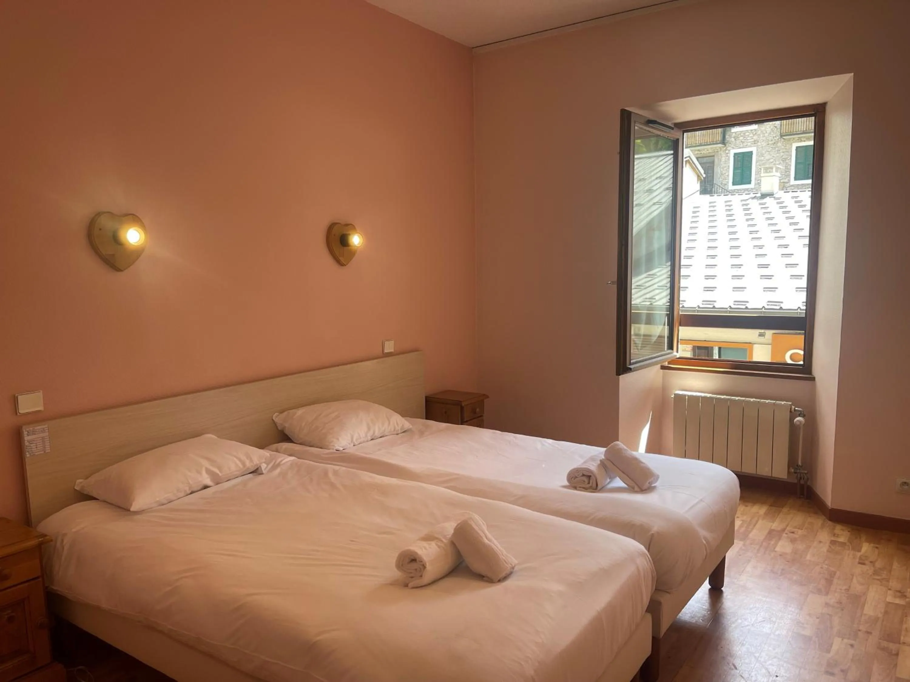 Bed in Hôtel Le MontBlanc